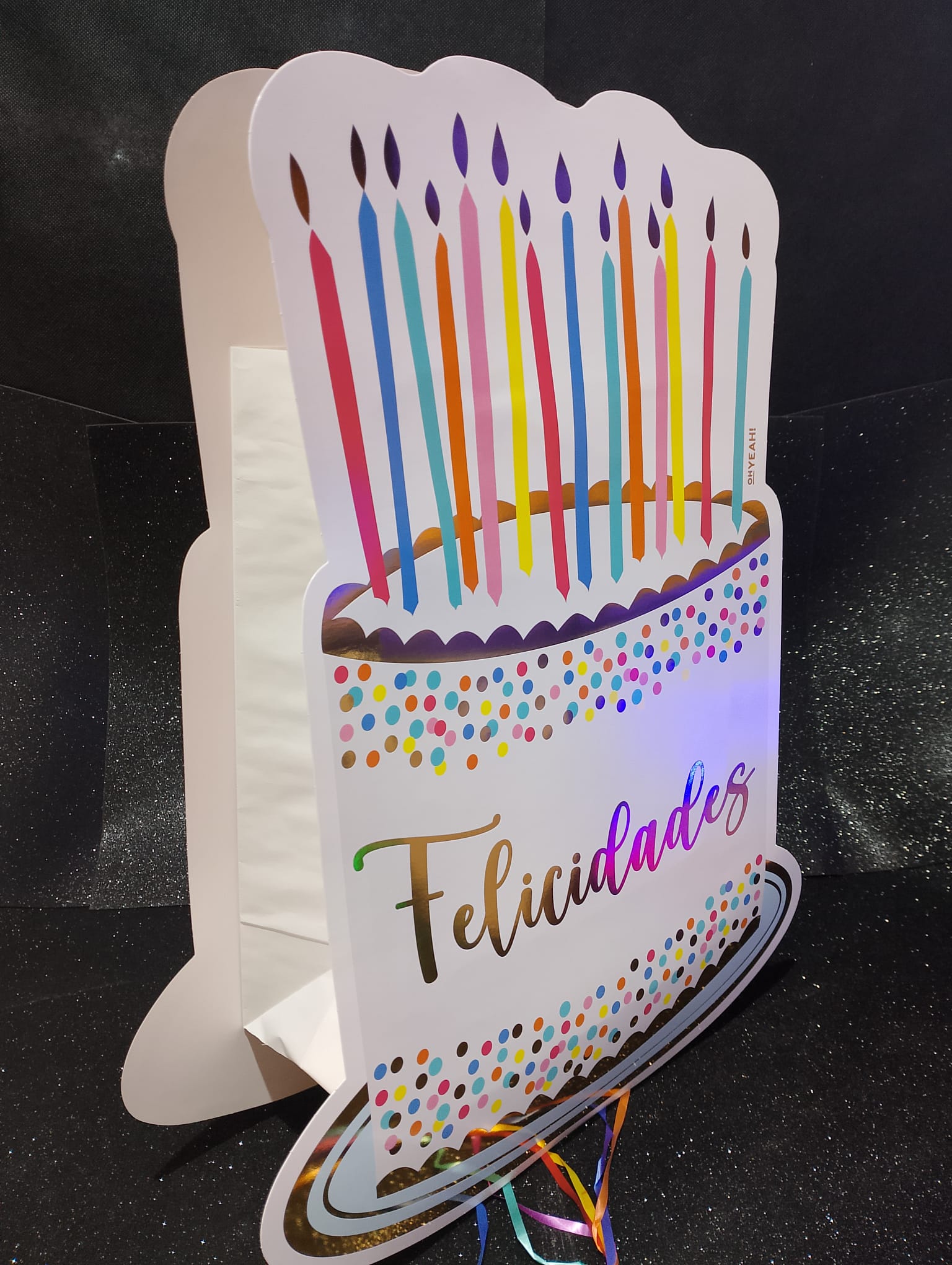 Piñata de pastel de cumpleaños 44cm