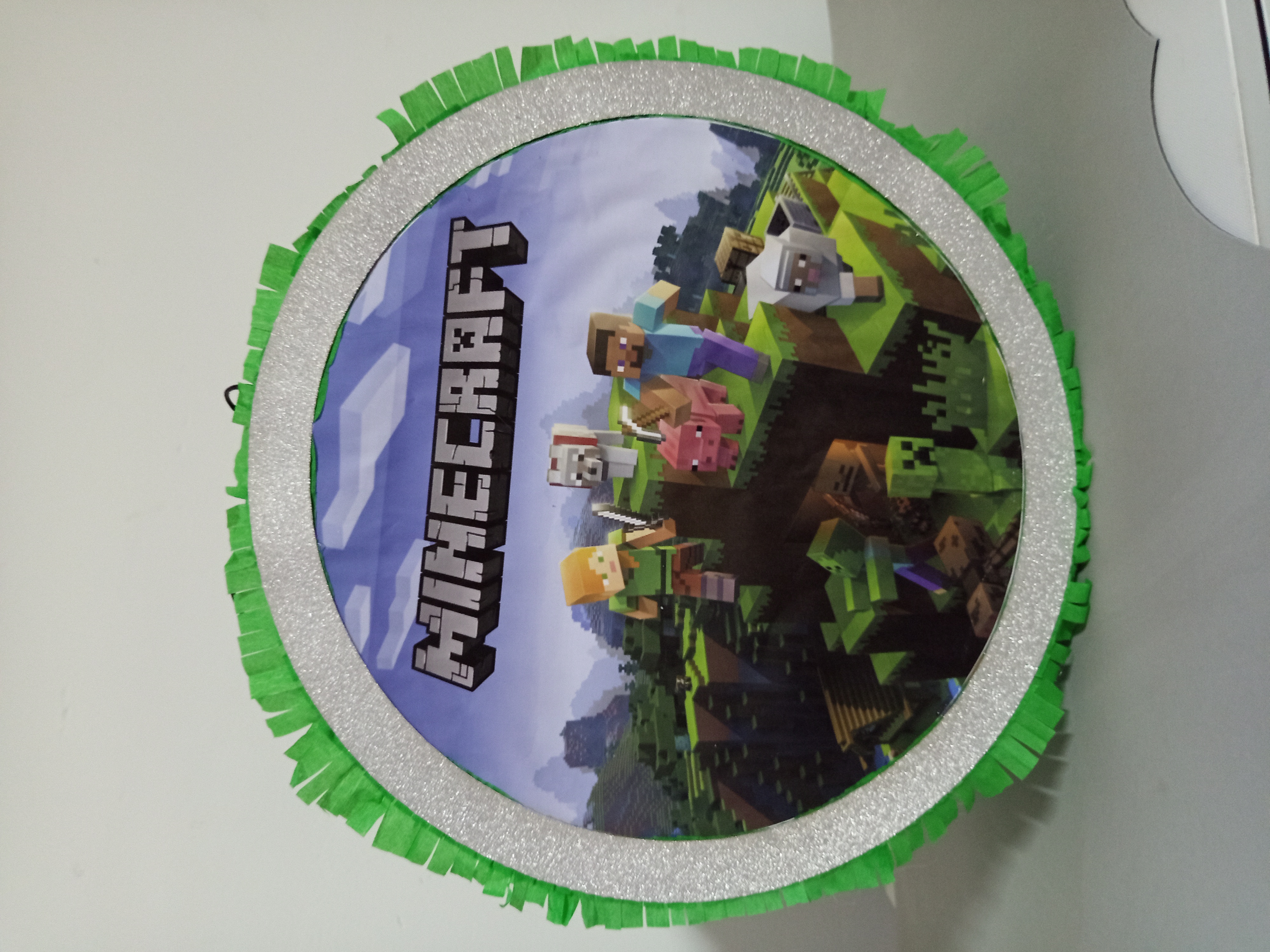 Piñata de Minecraft