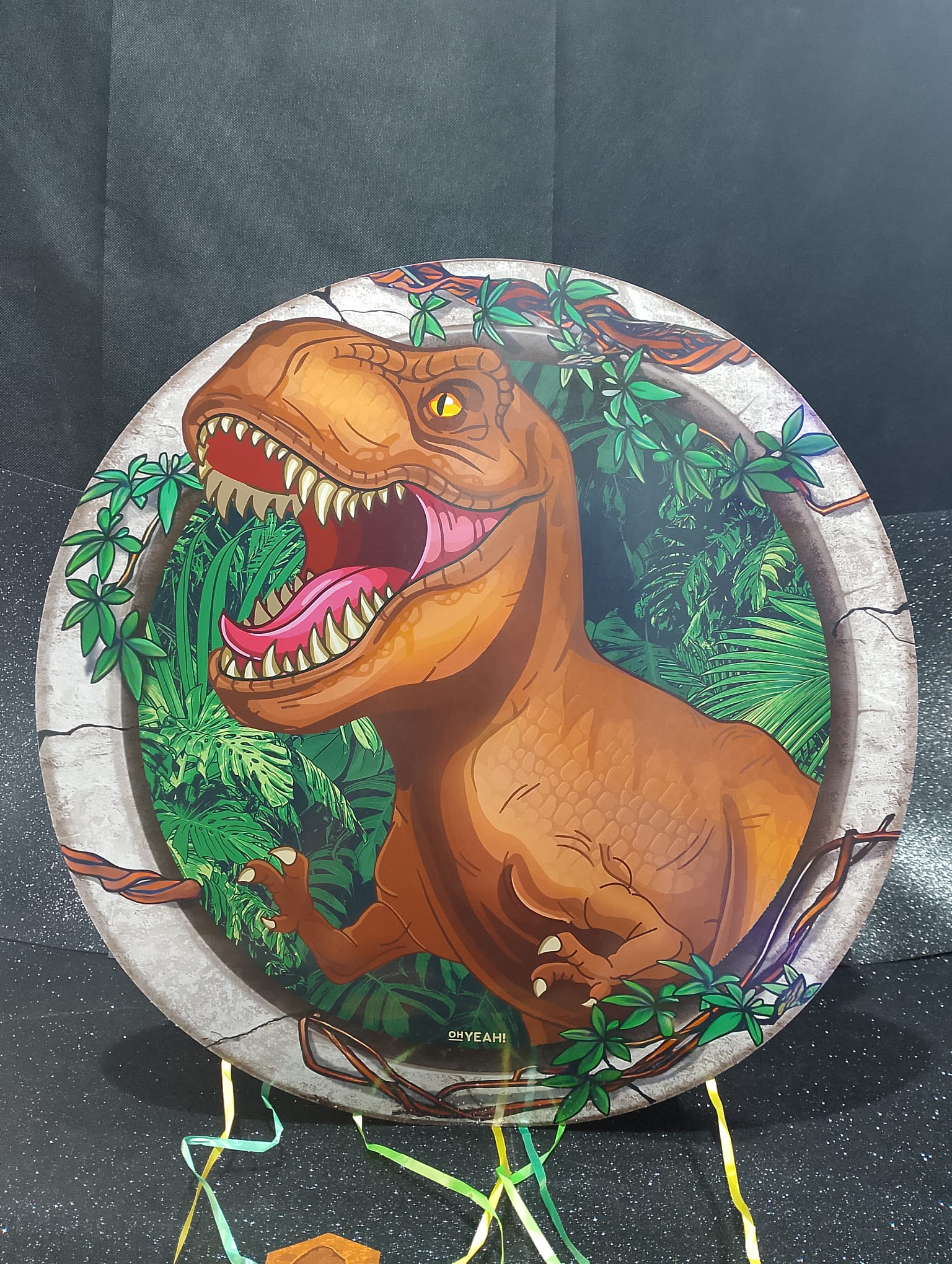 Piñata de dinosaurio