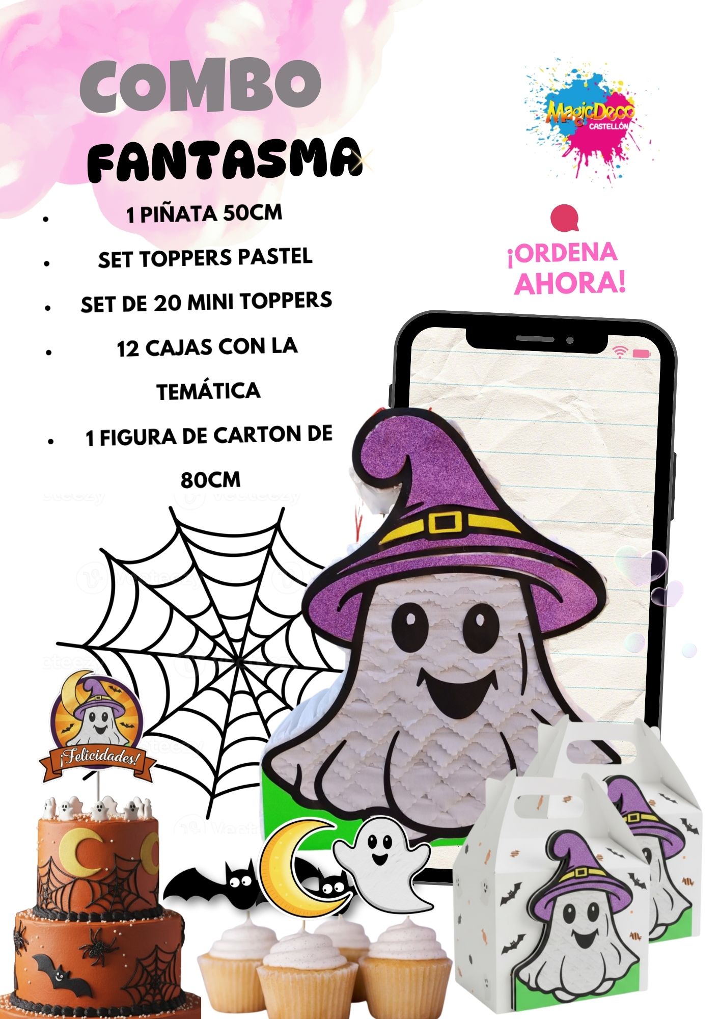 Combo Fiestero Fantasma