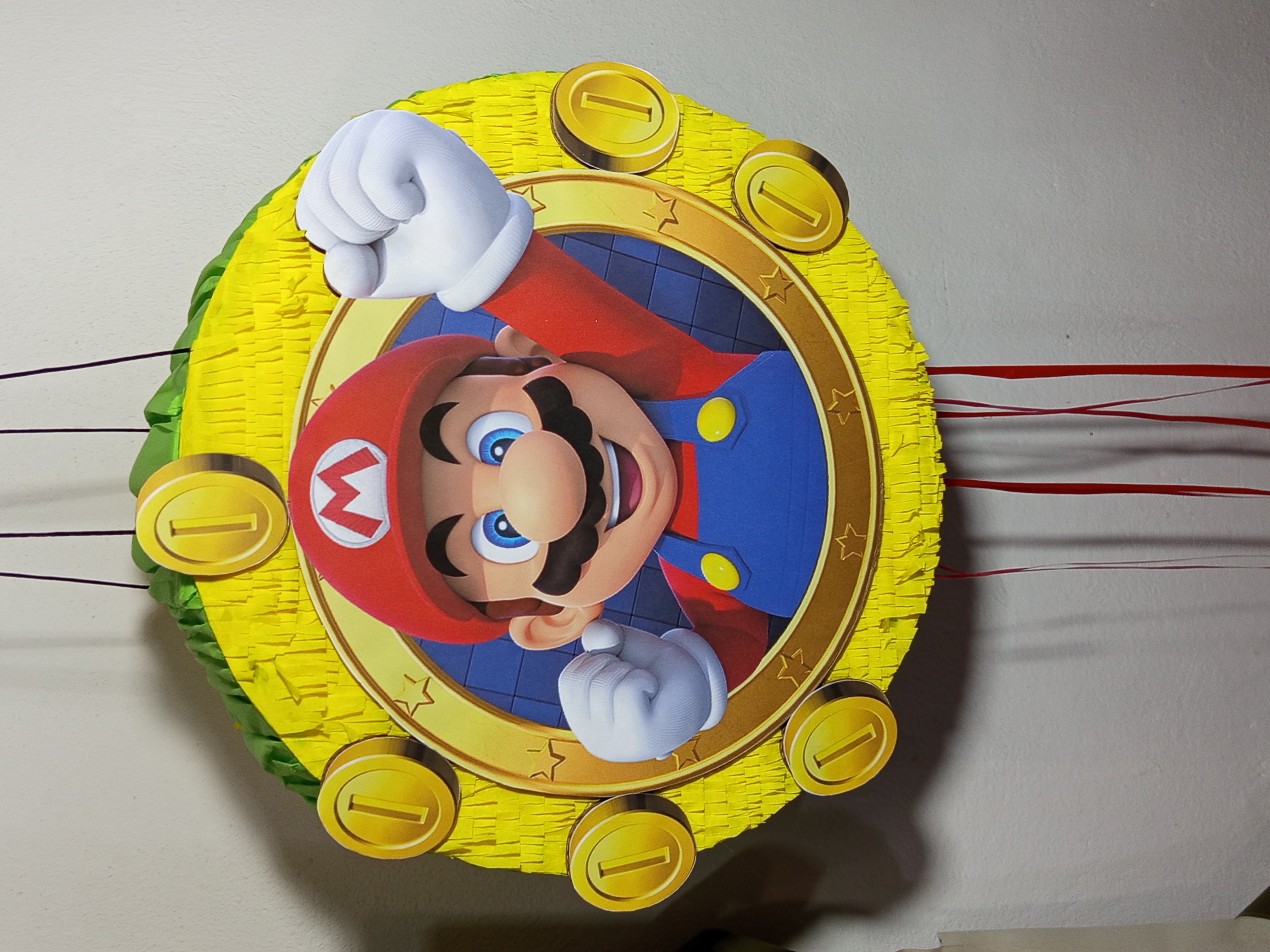Piñata de Mario Bros Circular 40cm
