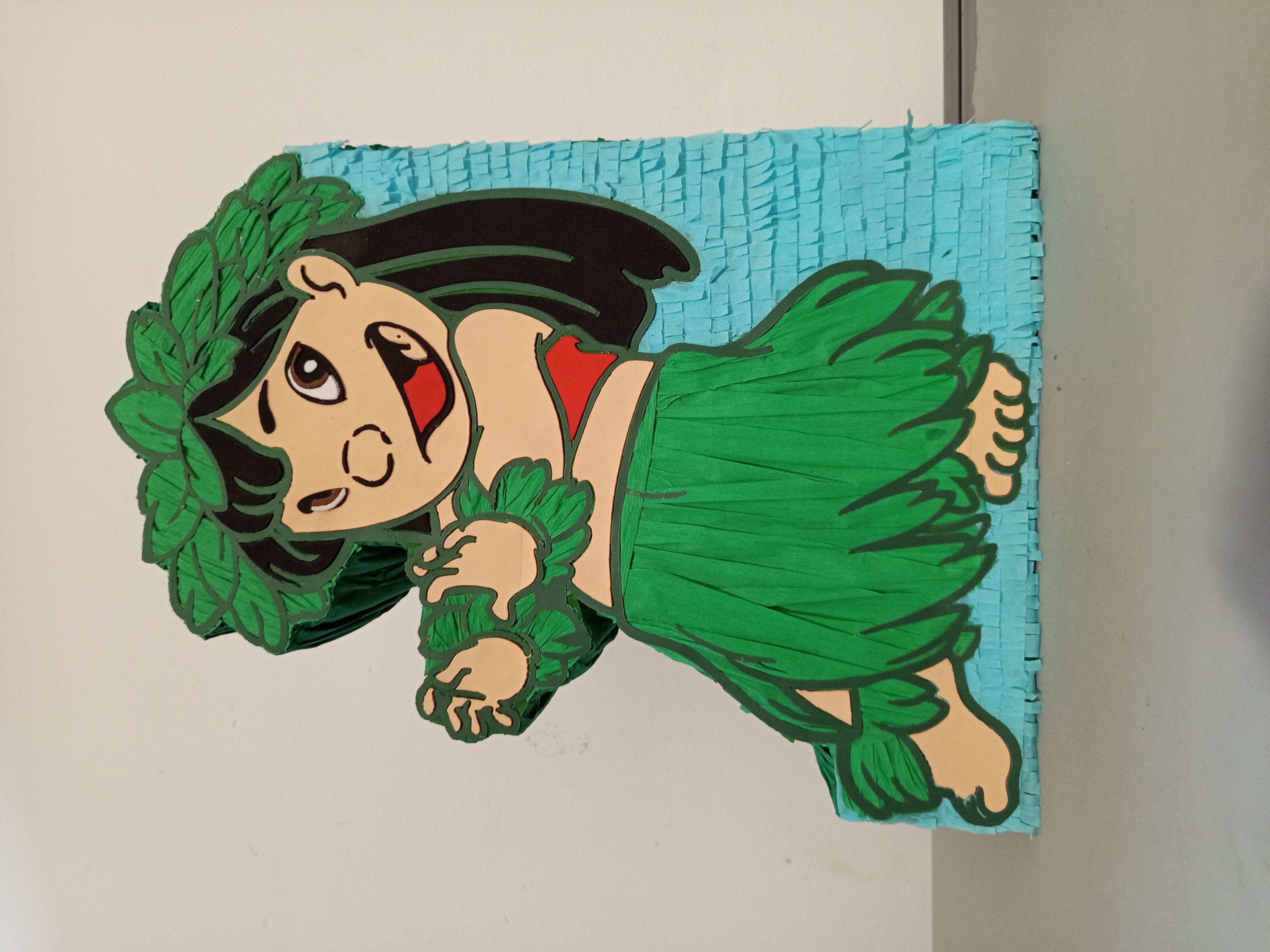 Piñata de hula hawaiana