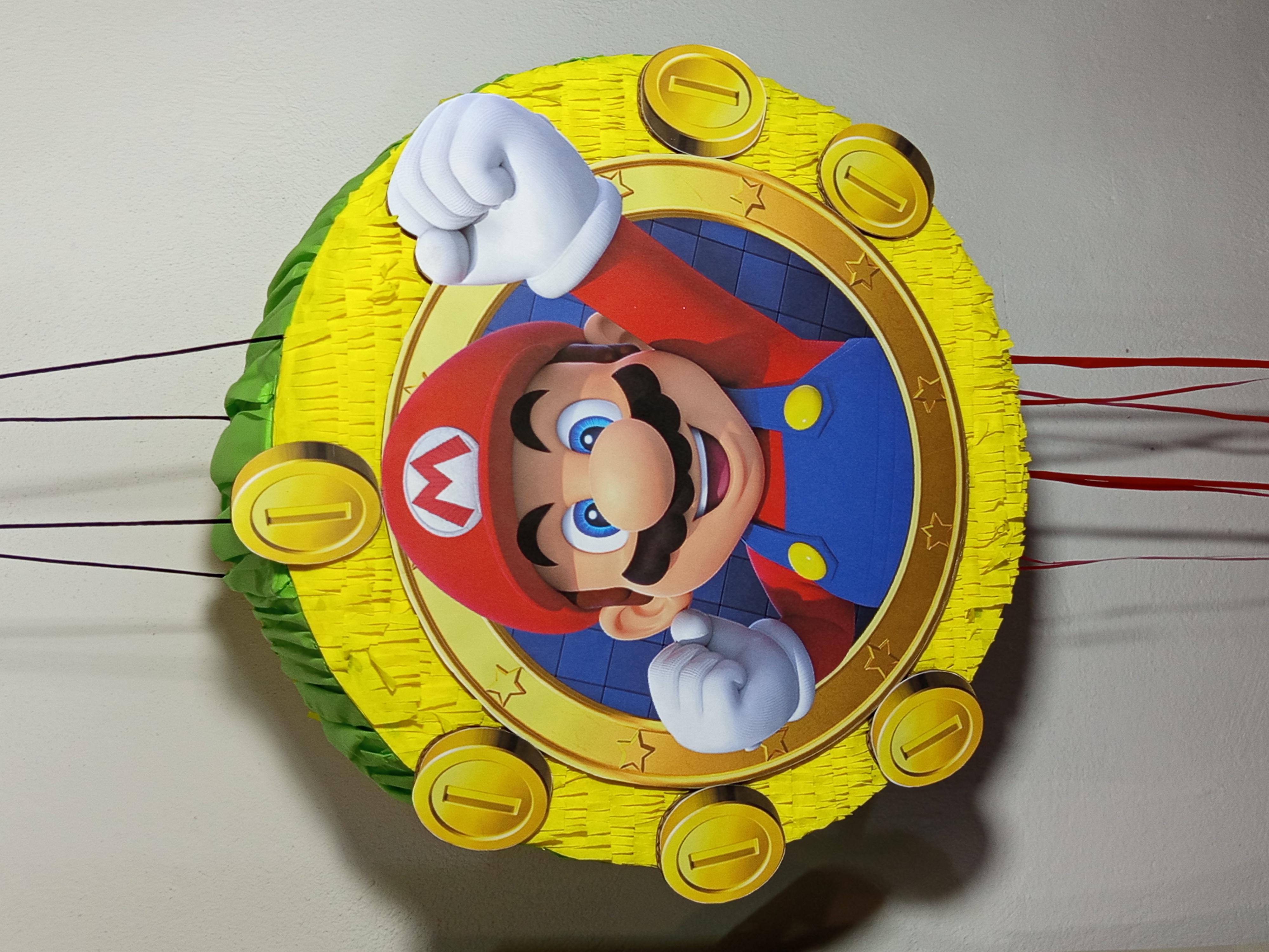 Piñata de Mario Bros Circular 40cm