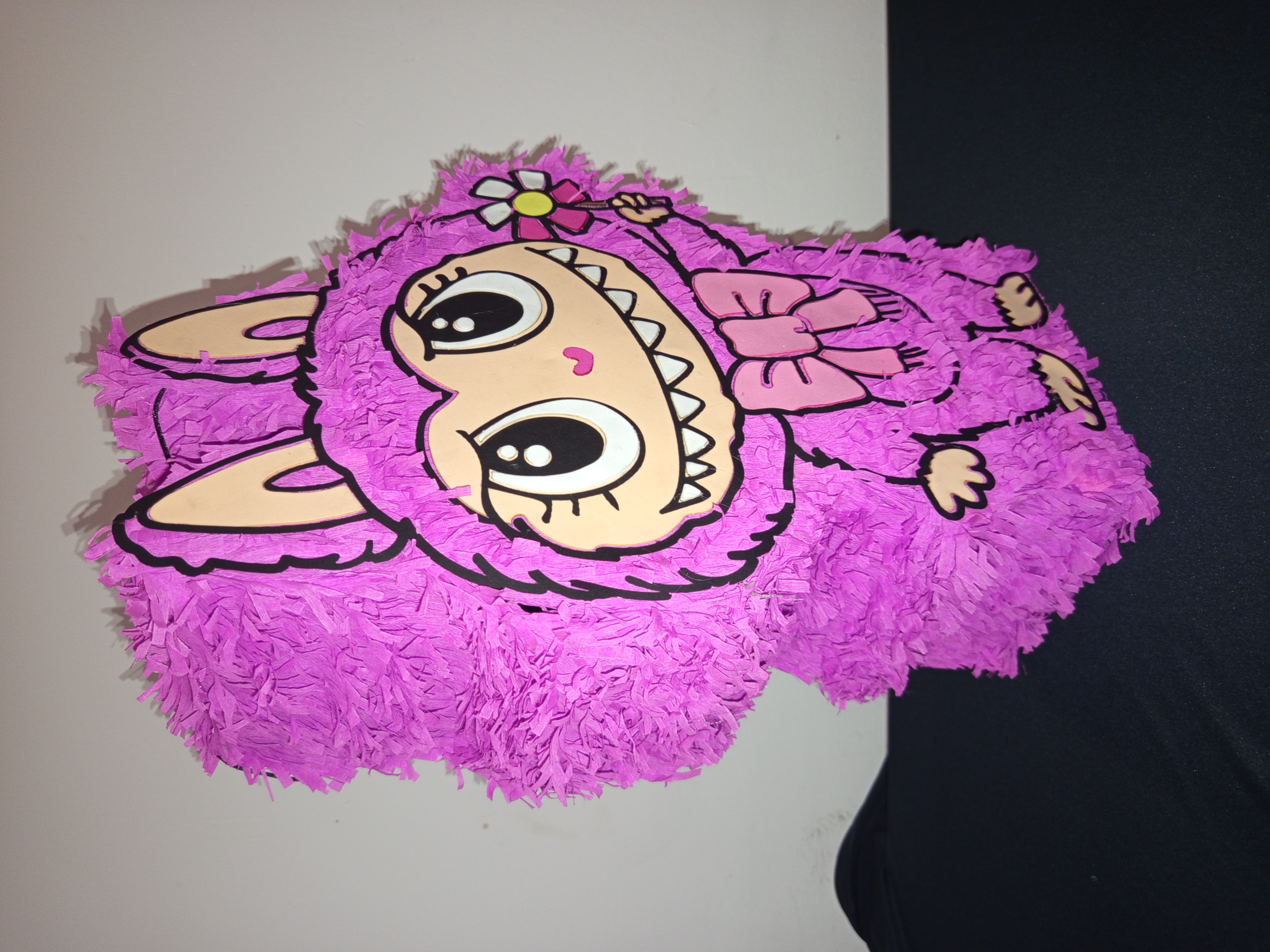 Piñata Labubu Morado 50cm