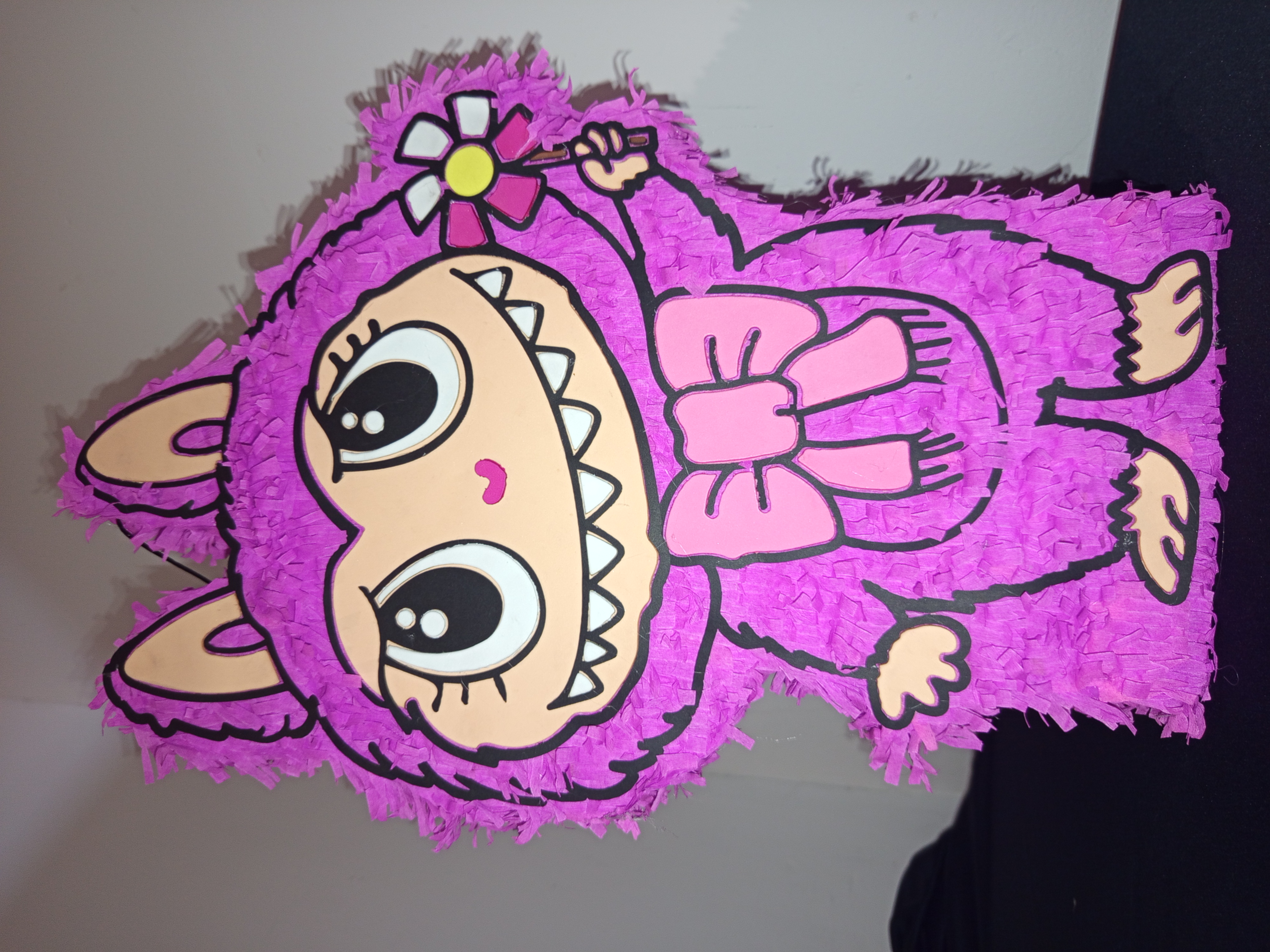 Piñata Labubu Morado 50cm