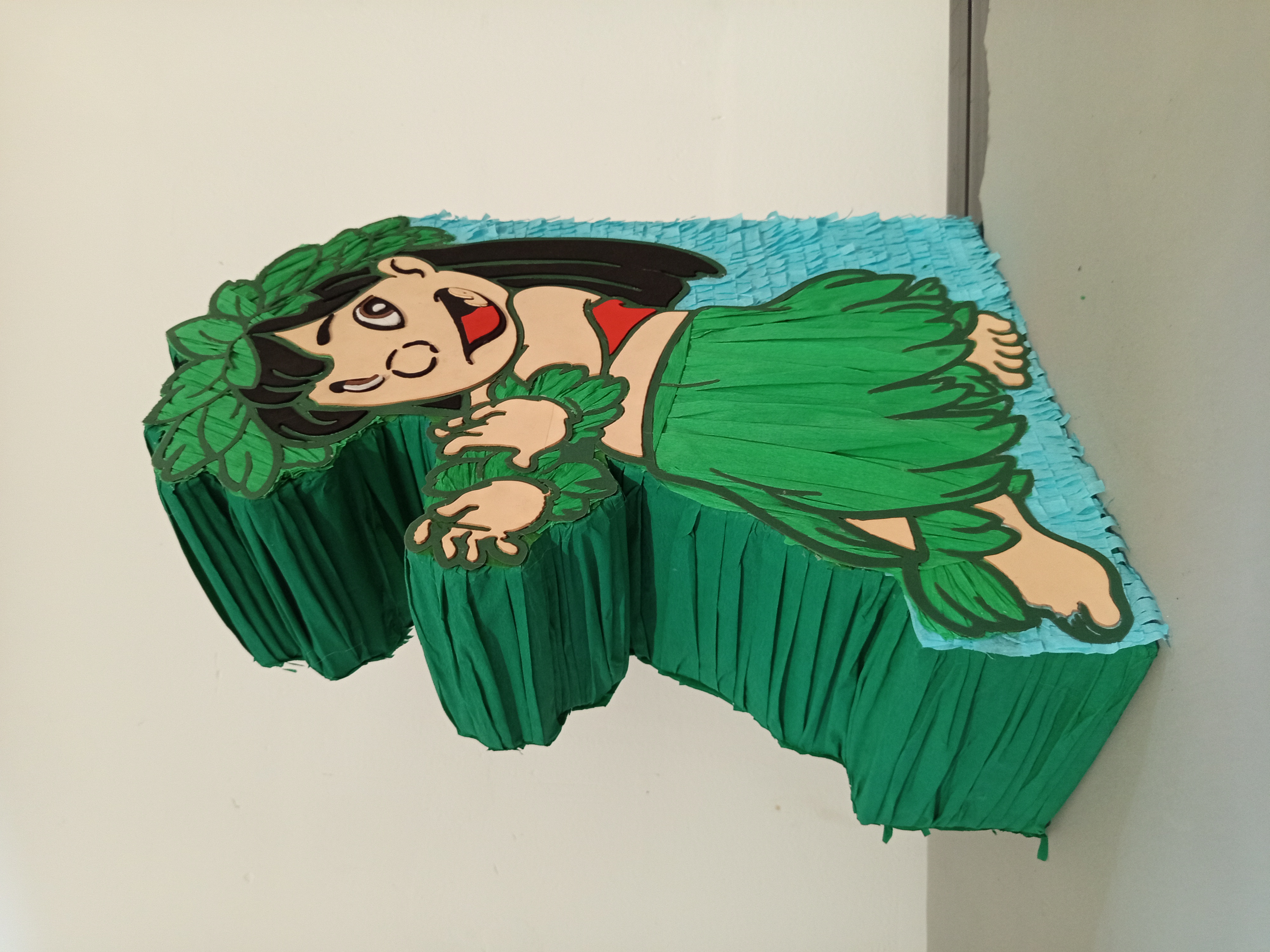 Piñata de hula hawaiana