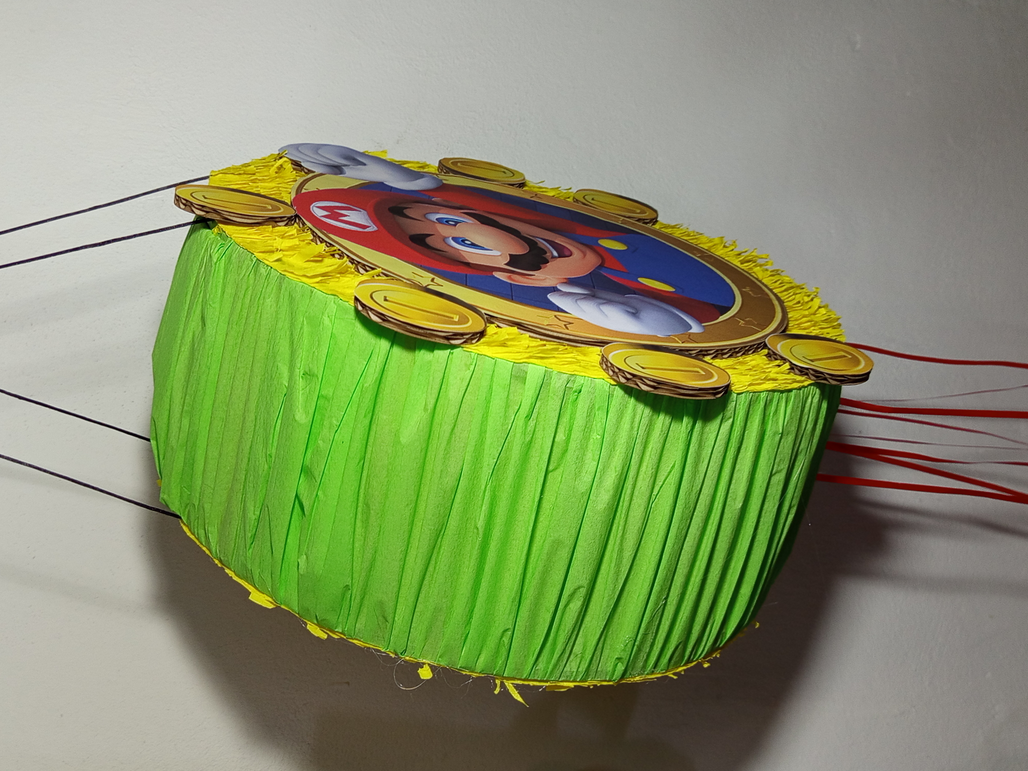 Piñata de Mario Bros Circular 40cm