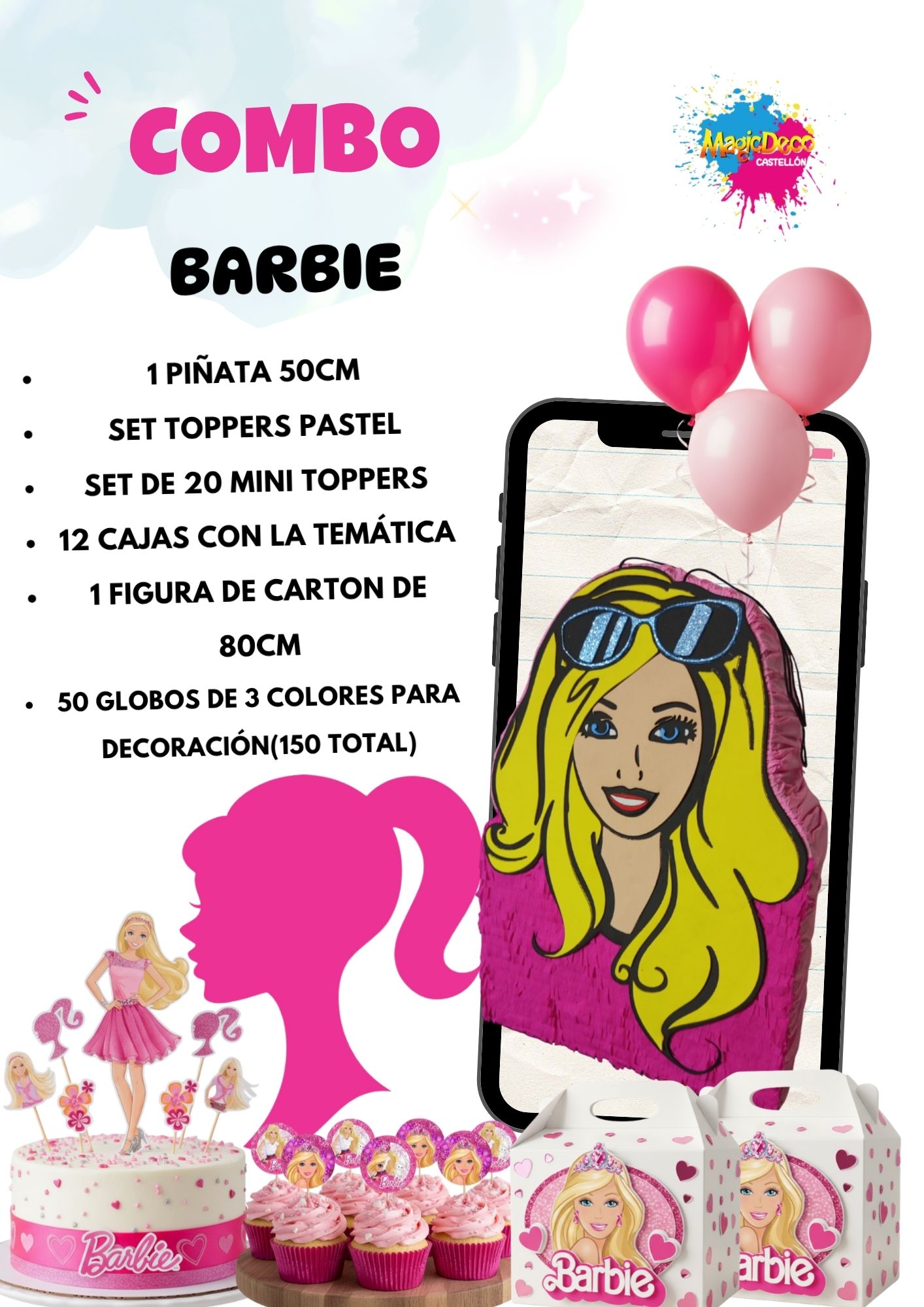 Combo Fiestero Barbie