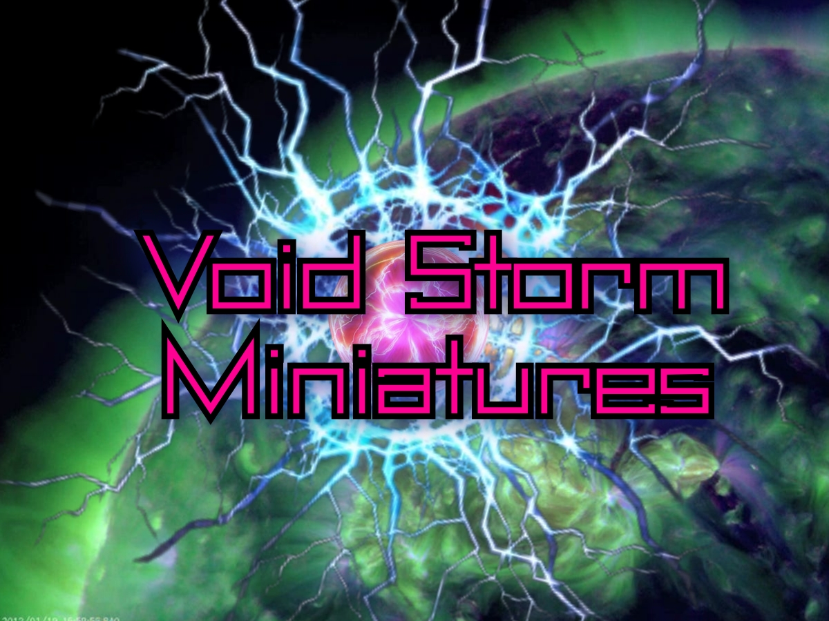 Void Storm Miniature Painting