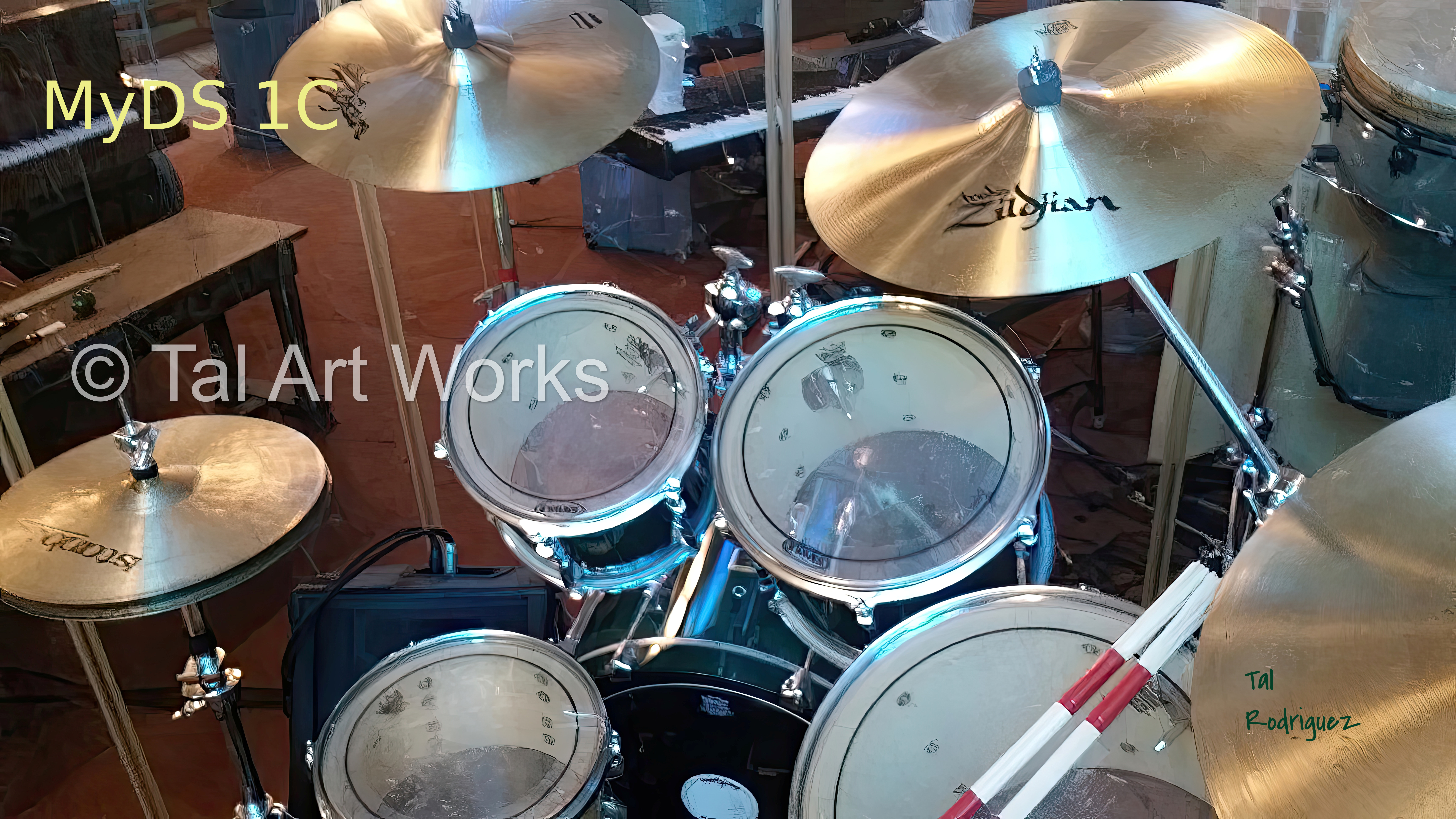 MyDS 1a - Yamaha Drum Set