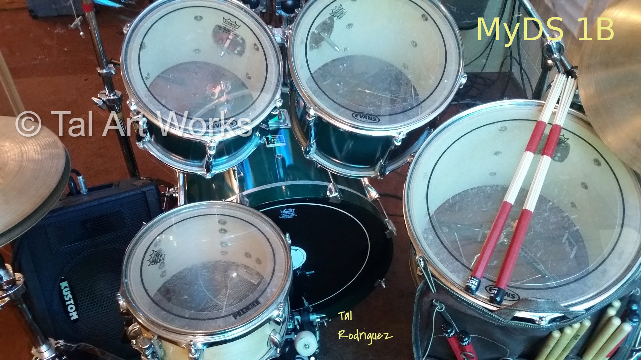 MyDS 1a - Yamaha Drum Set