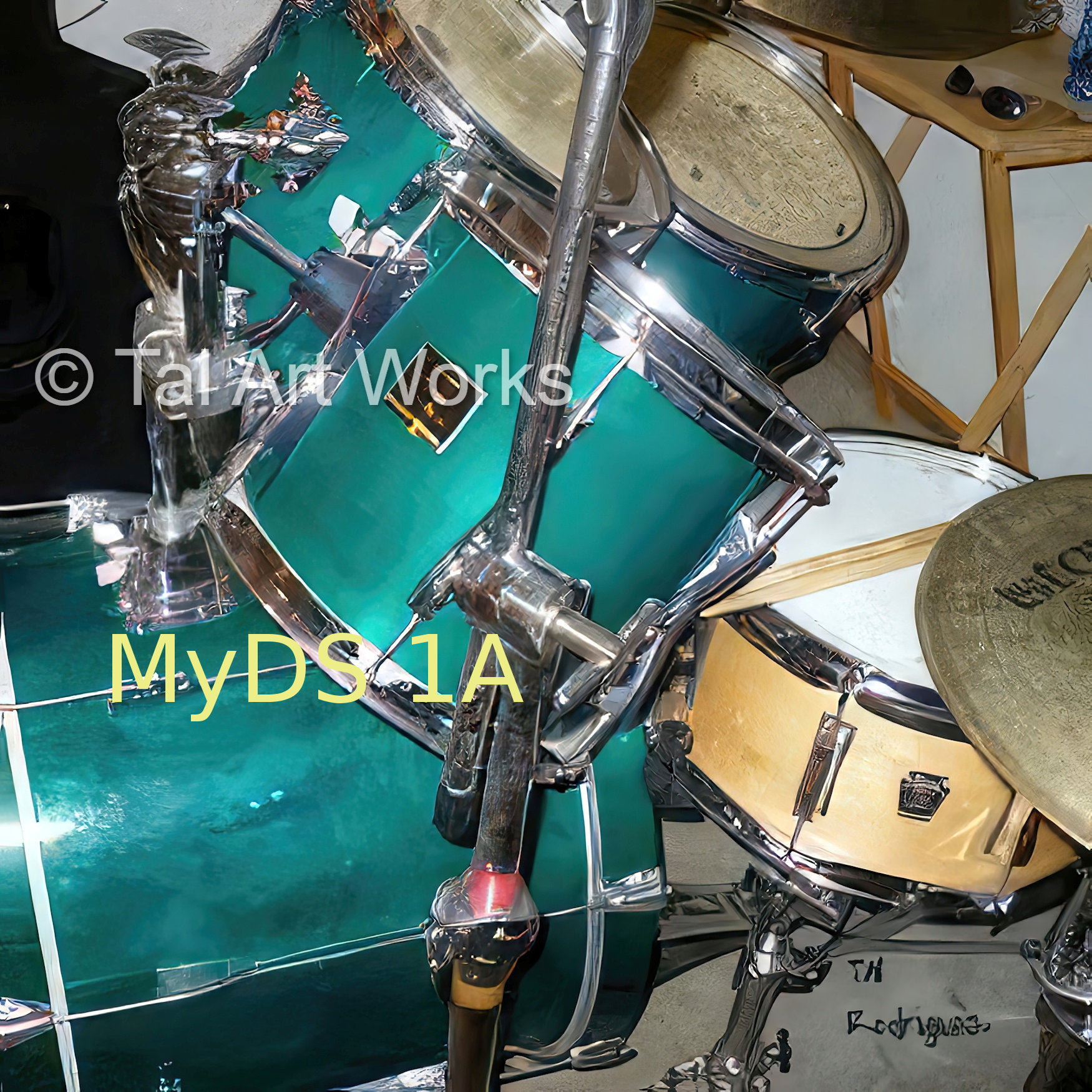MyDS 1a - Yamaha Drum Set