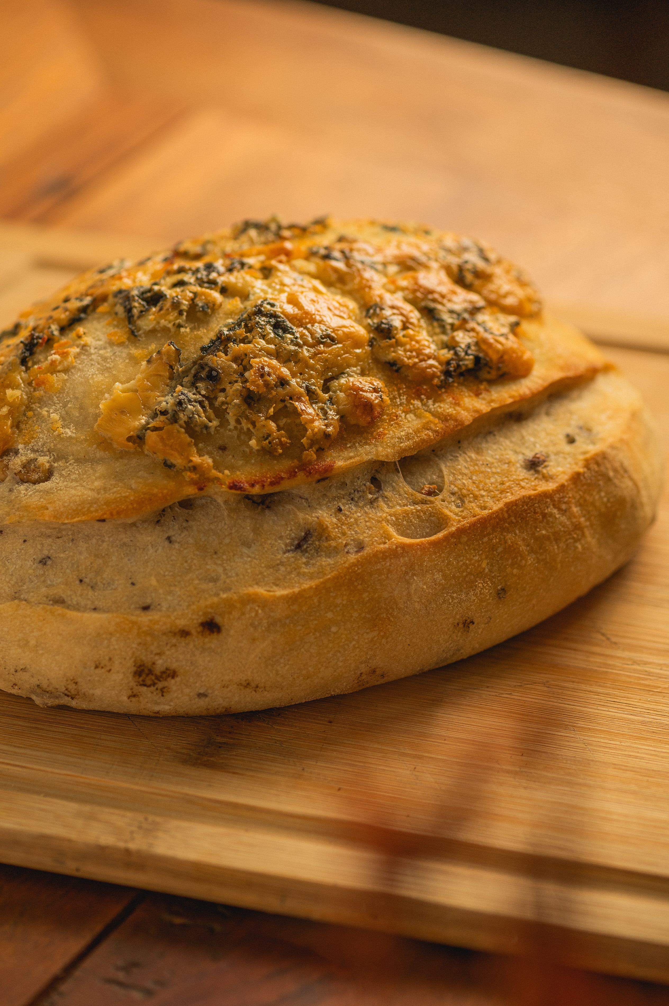 Pão de Nozes com Gorgonzola