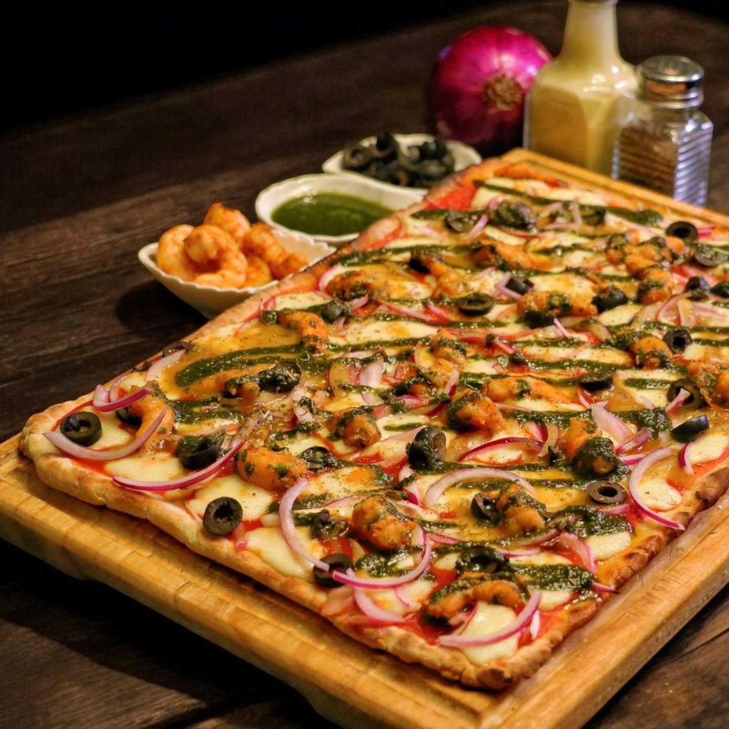 Sivareña Pizza a la Parrilla 