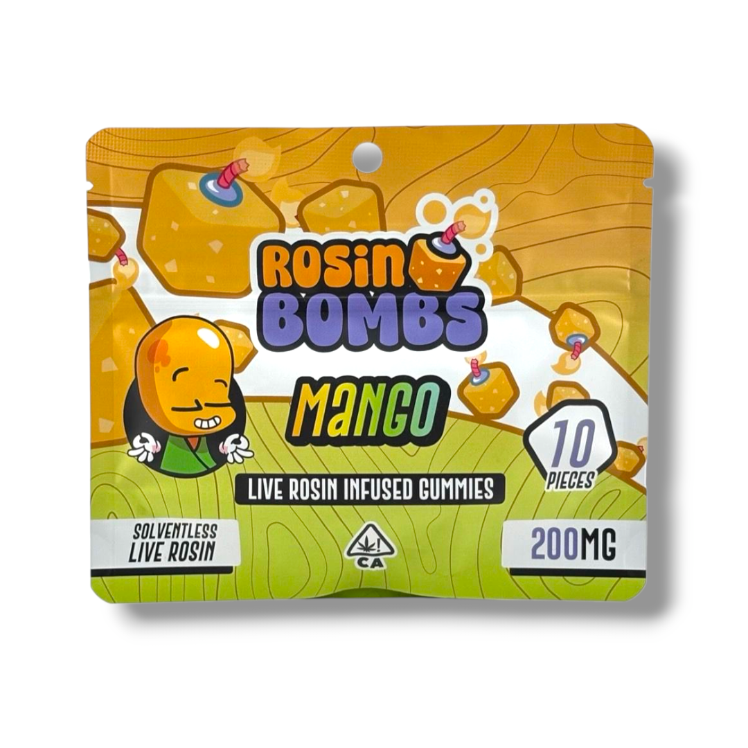 Quale - Rosin Bombs - Infused Gummies - 200mg - Mango