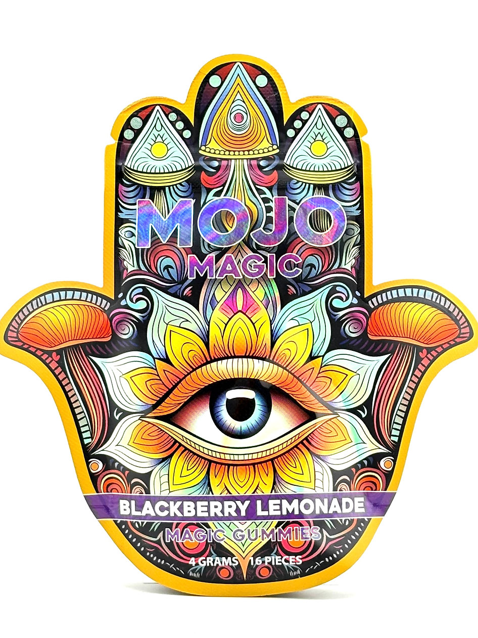 Mojo Magic - Mushroom Magic Gummies - Blackberry Lemonade - 4 Grams