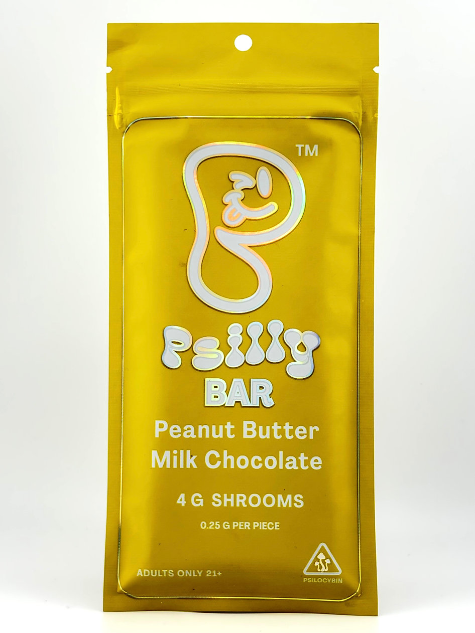 Psilly - Mushroom Chocolate Bar - 4 Grams