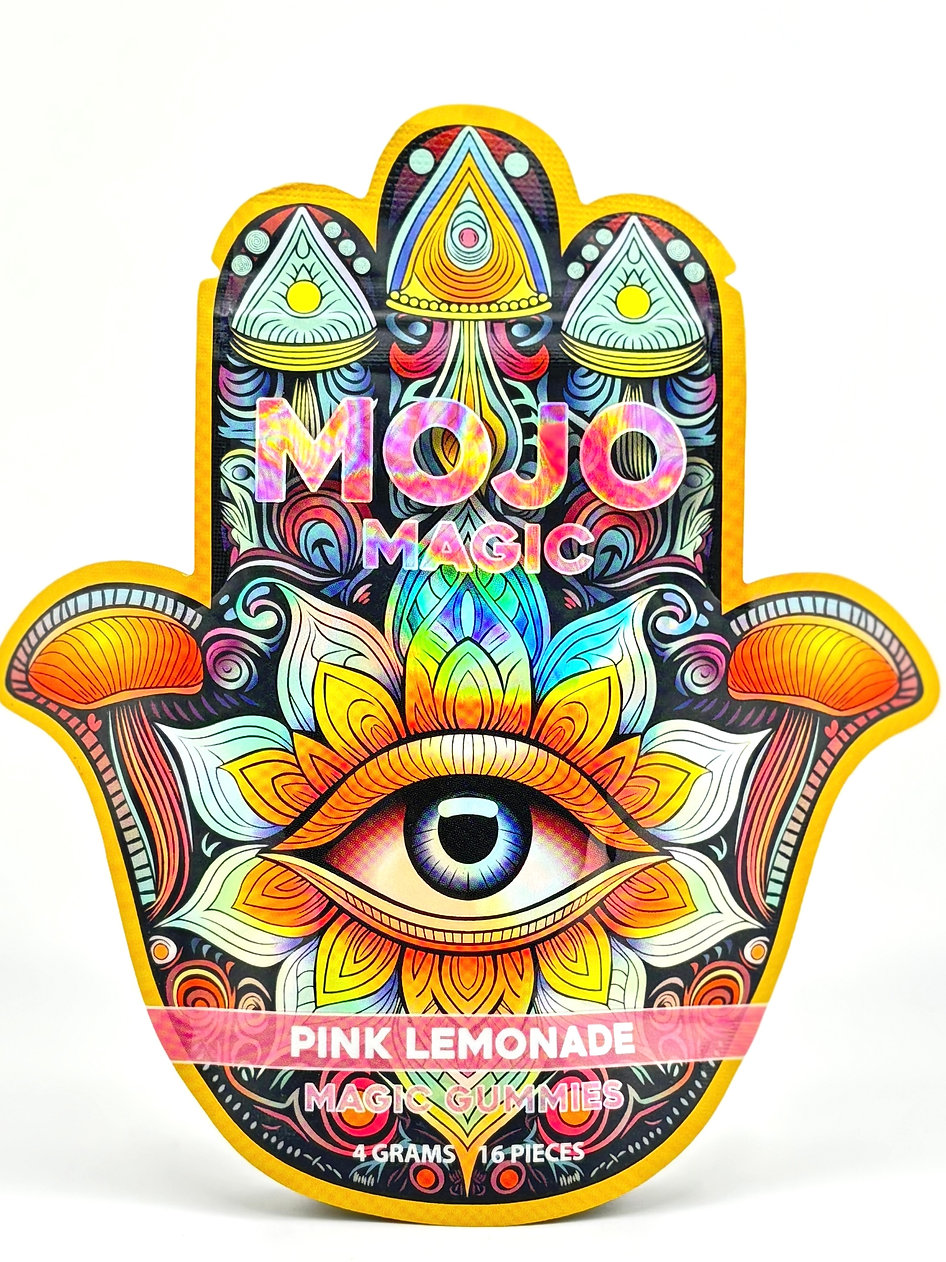 Mojo Magic - Mushroom Magic Gummies - Pink Lemonade - 4 Grams