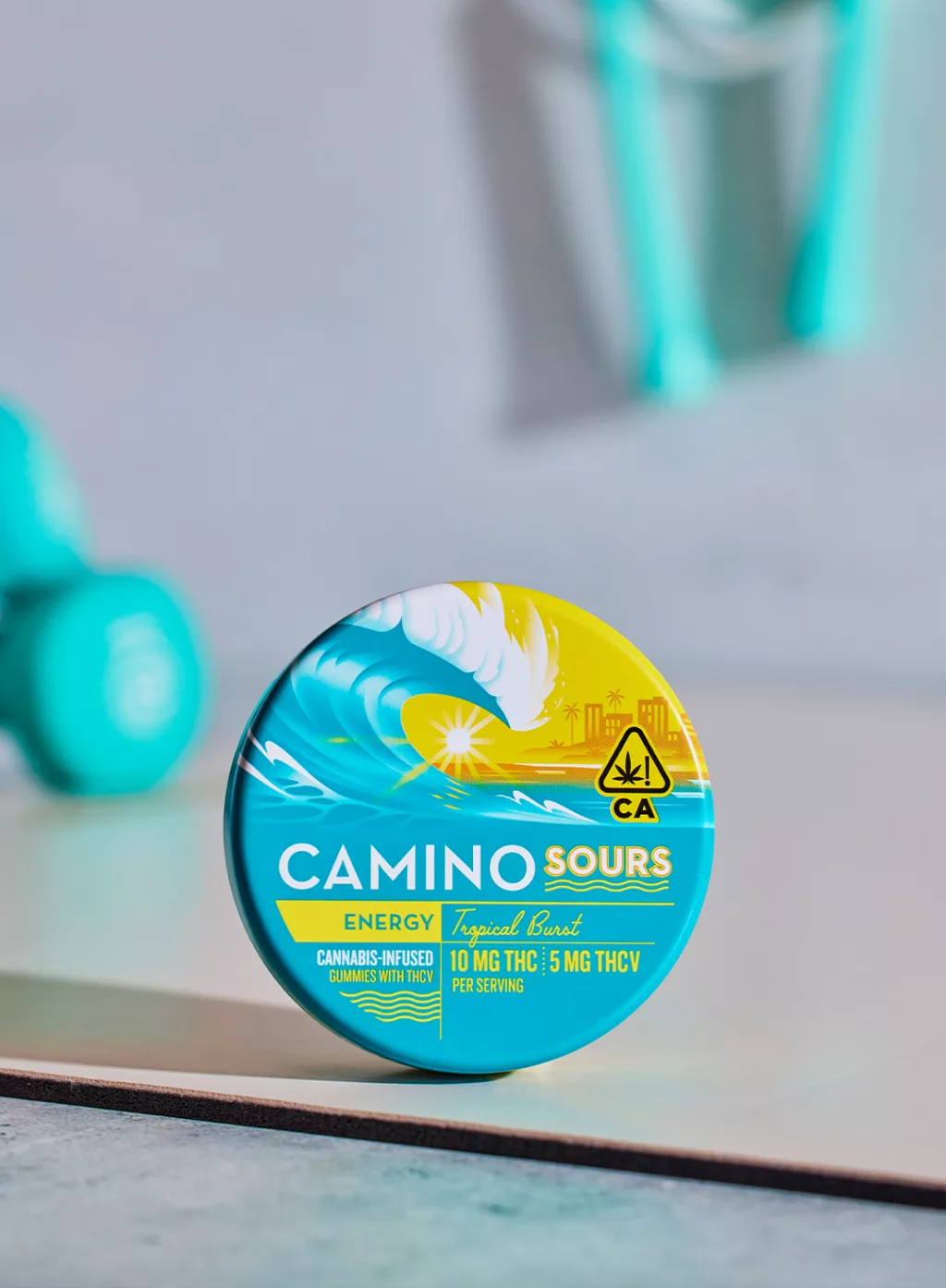 Kiva - Camino Sours - 10mg : 5mg THCV 'Energy' Tropical Burst