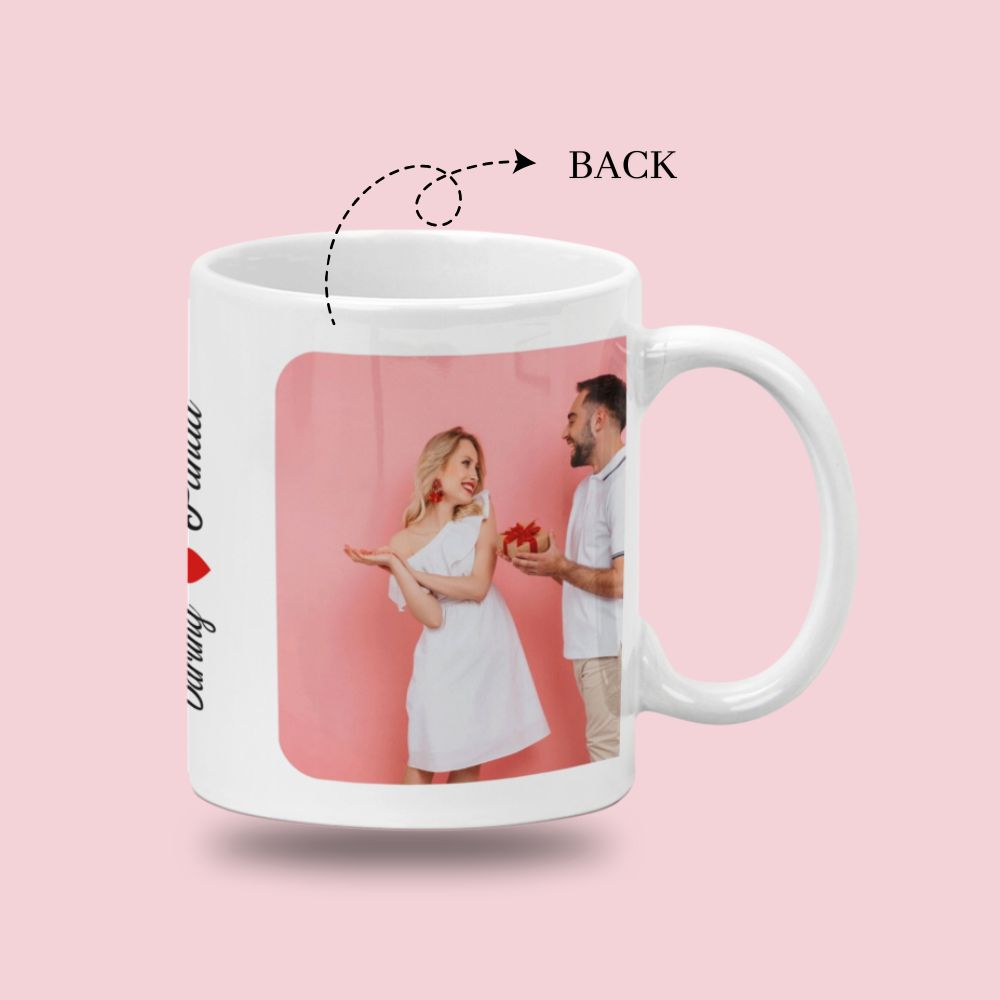 Personalized White Calendar Mug