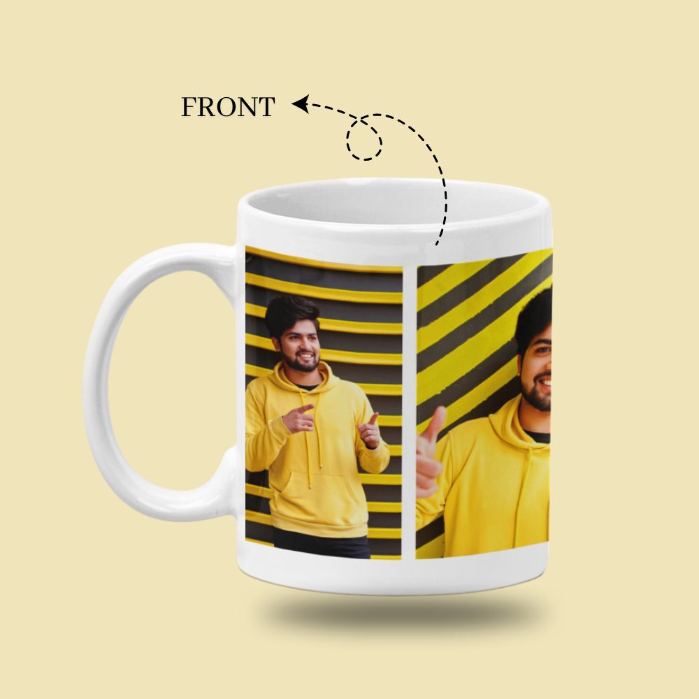 Personalized White Photo Mug