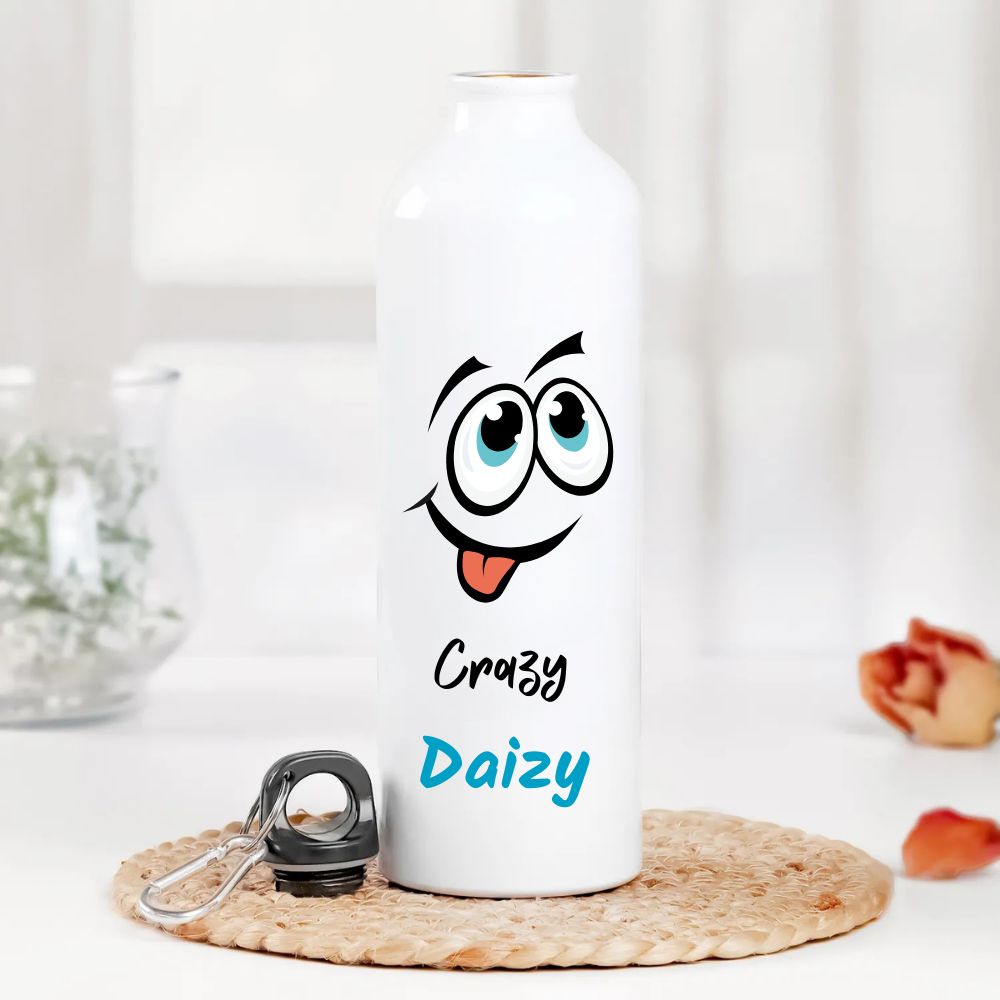 Personalized Moody Faces Bottle