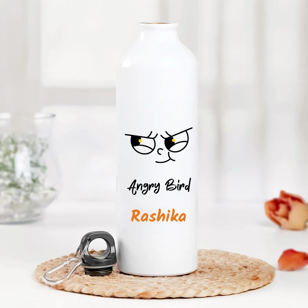 Personalized Moody Faces Bottle