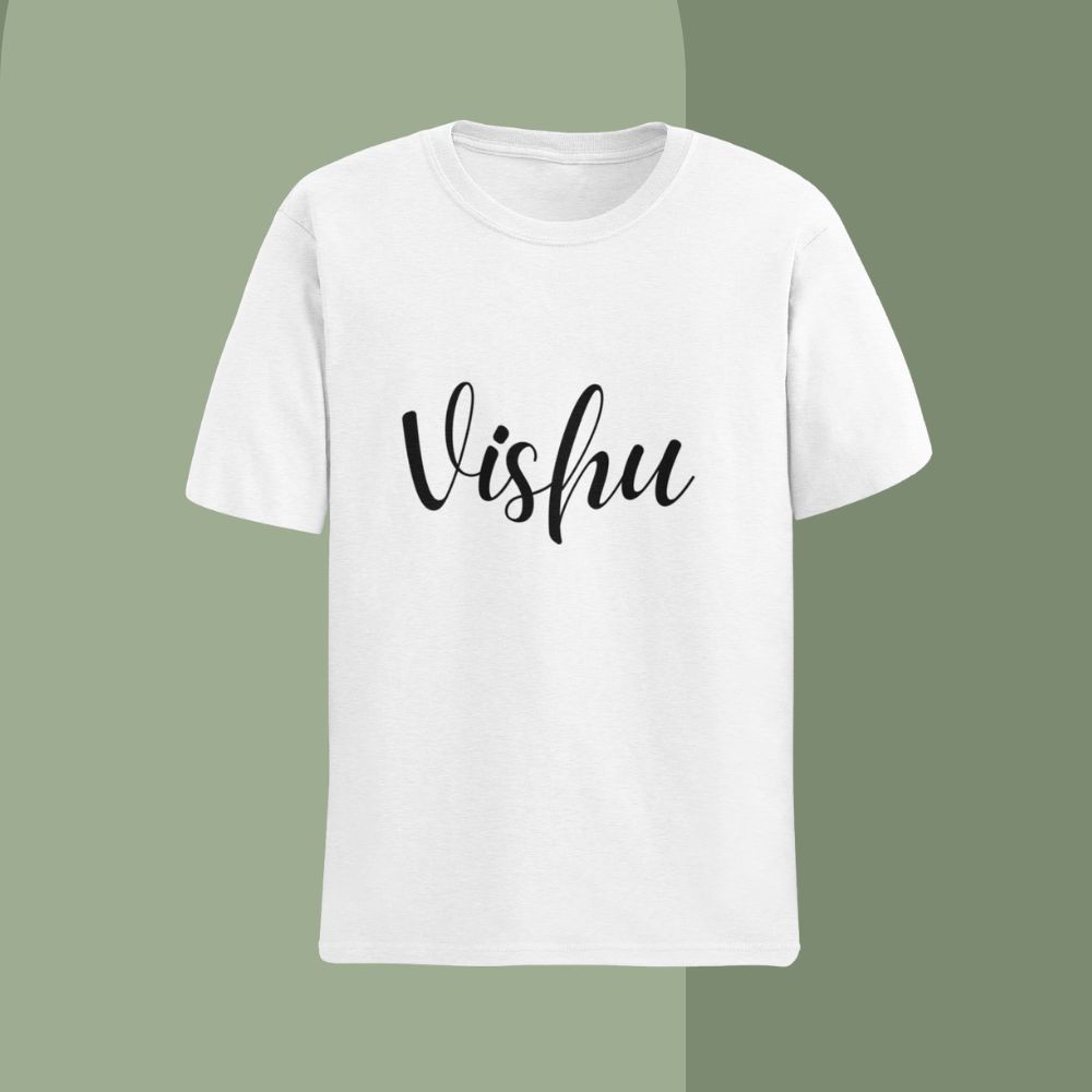 Men's Personalized Name Printed T-Shirt 