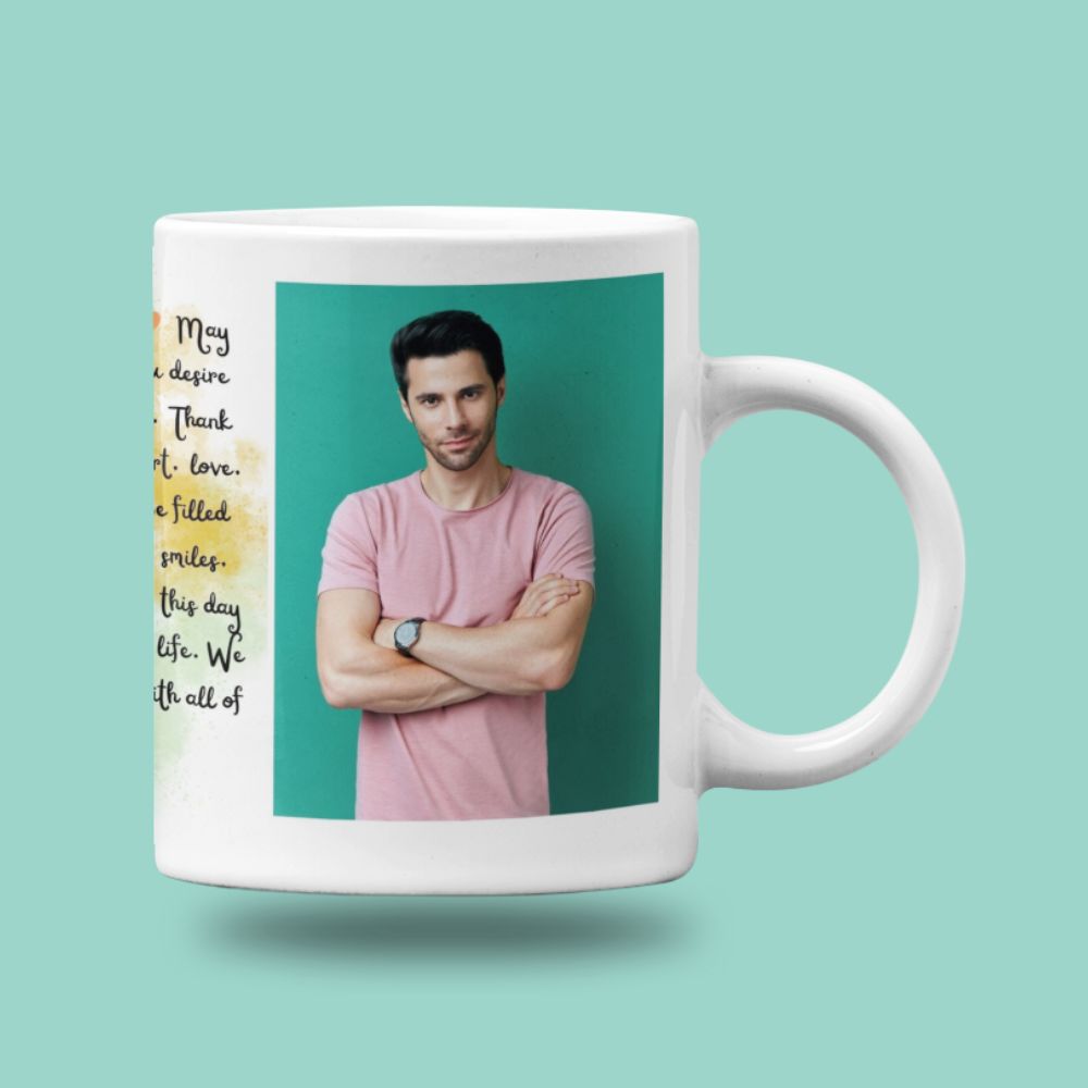 Personalized Photo Mug With Your Message