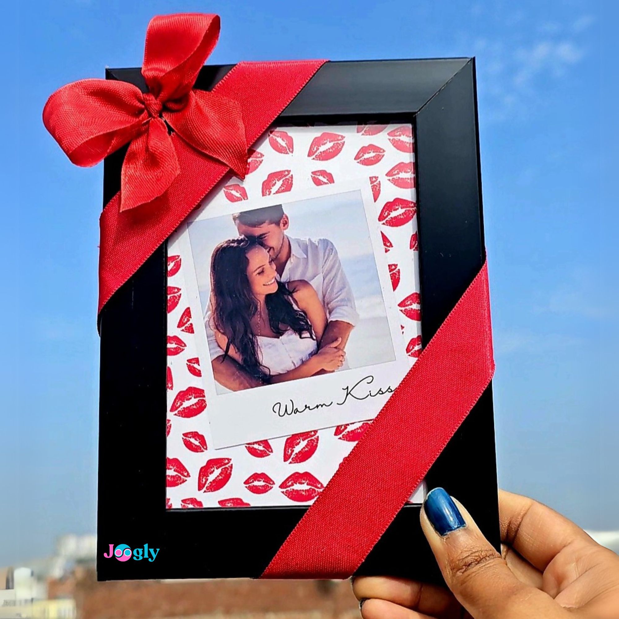 Personalized Kiss Frame