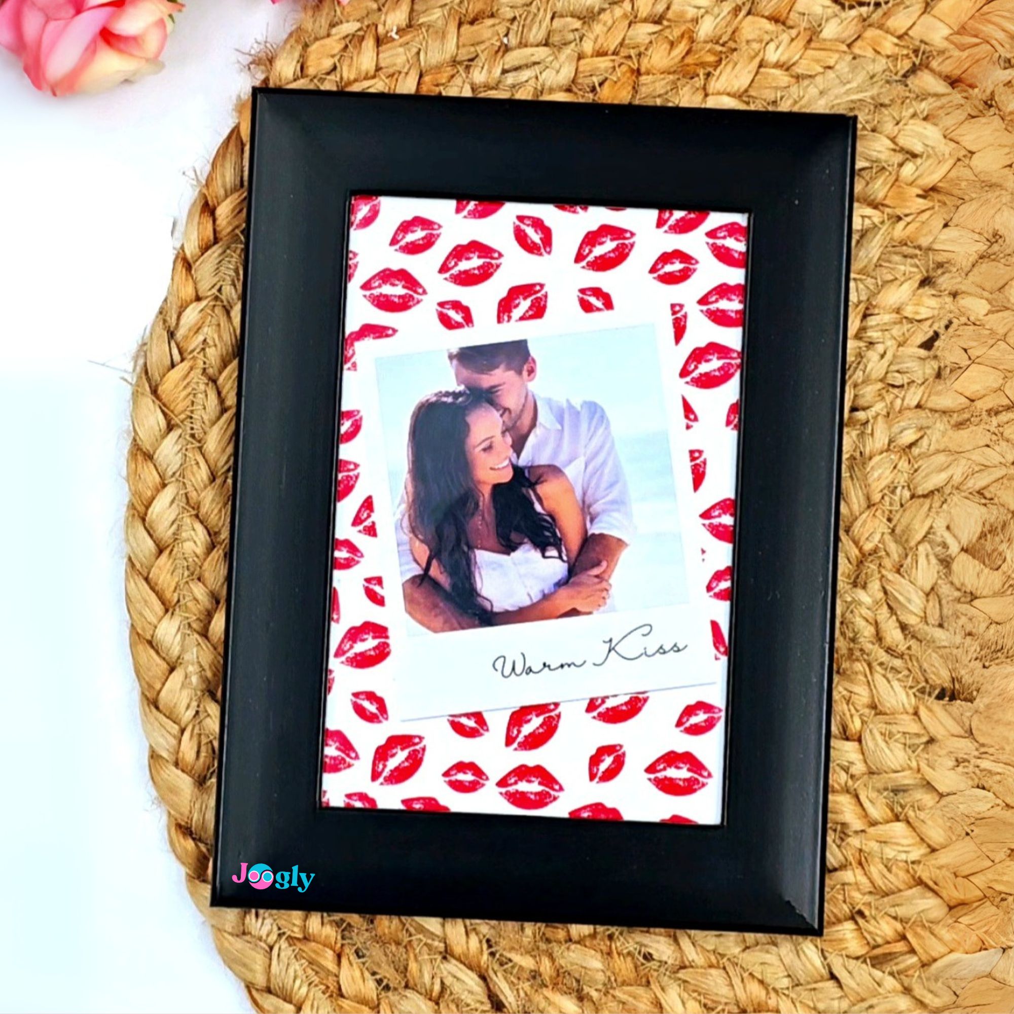 Personalized Kiss Frame