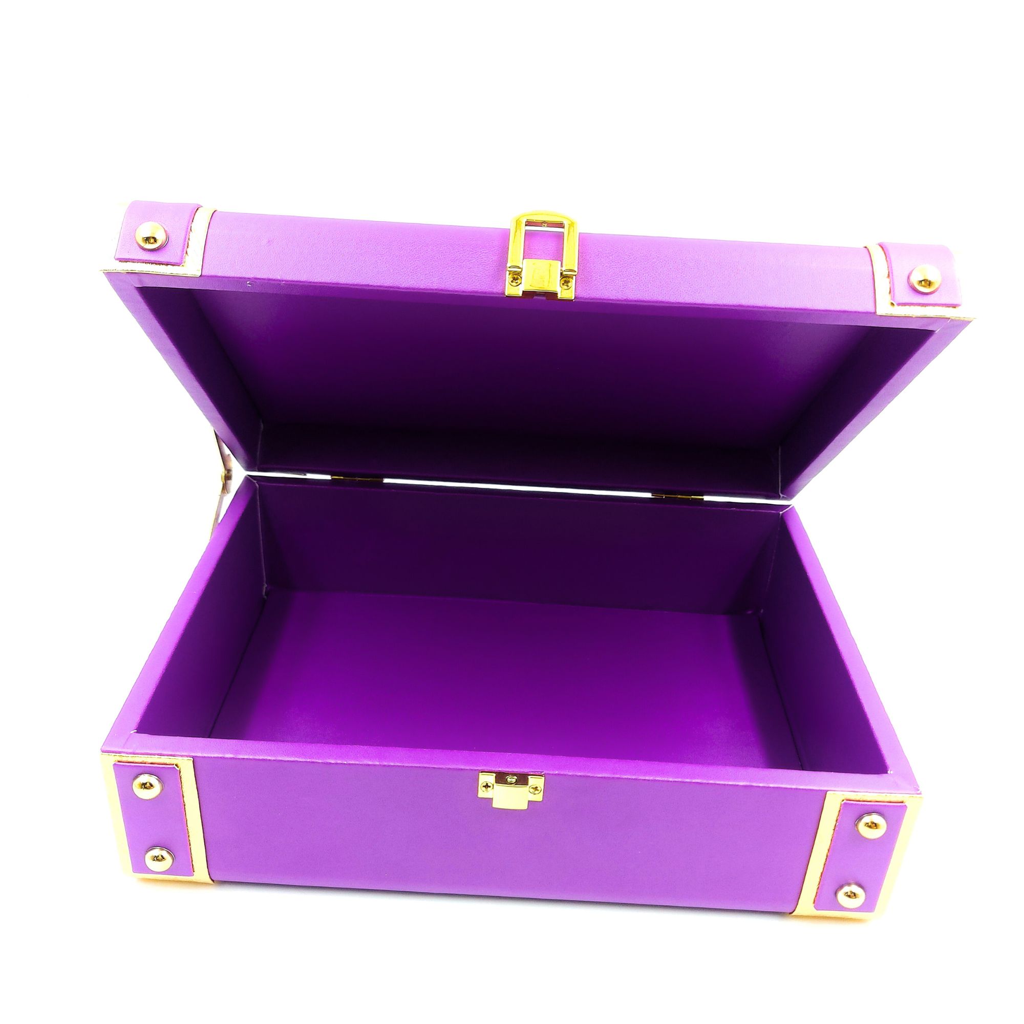 Personalized Purple Storage Box