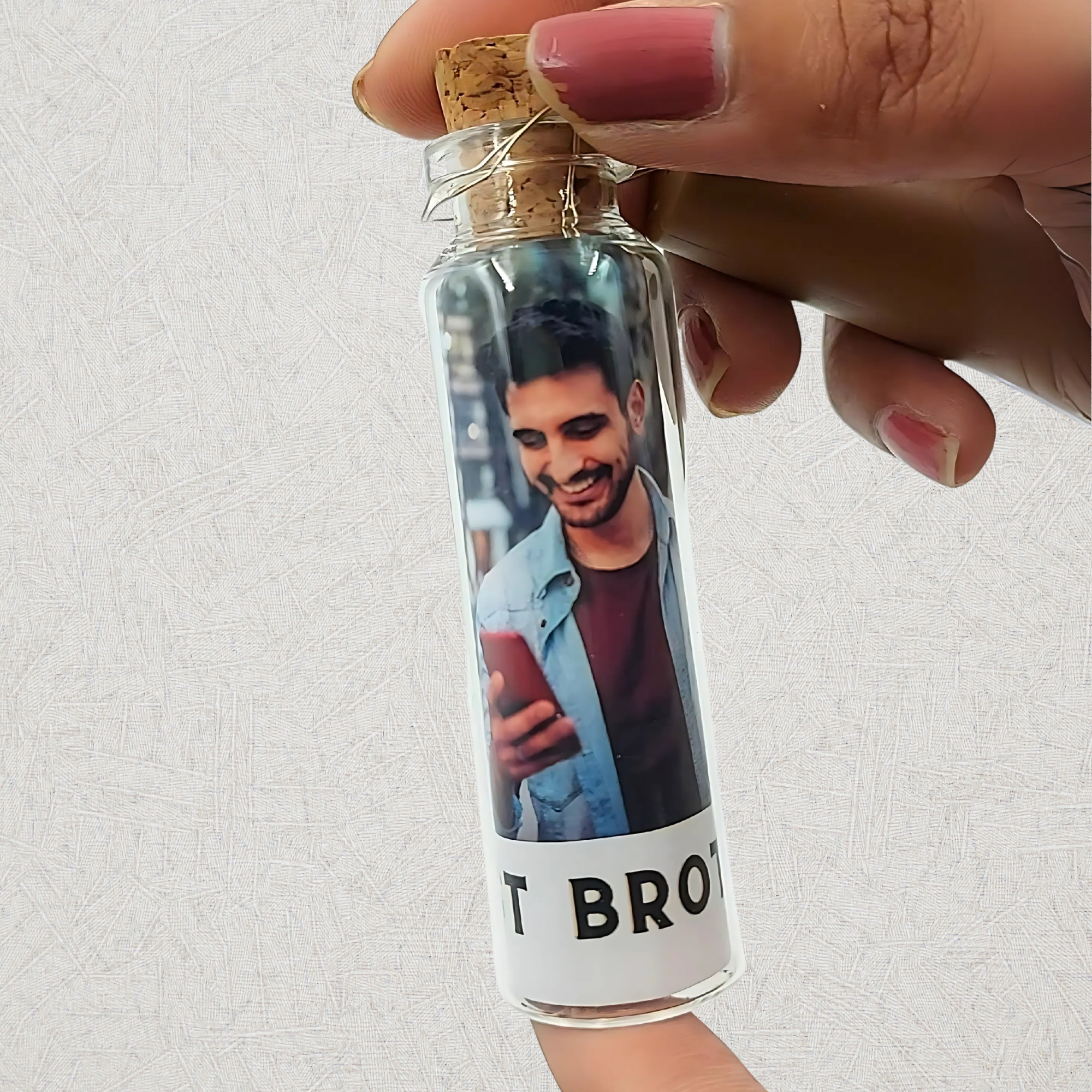 Personalized Led Photo Bottle