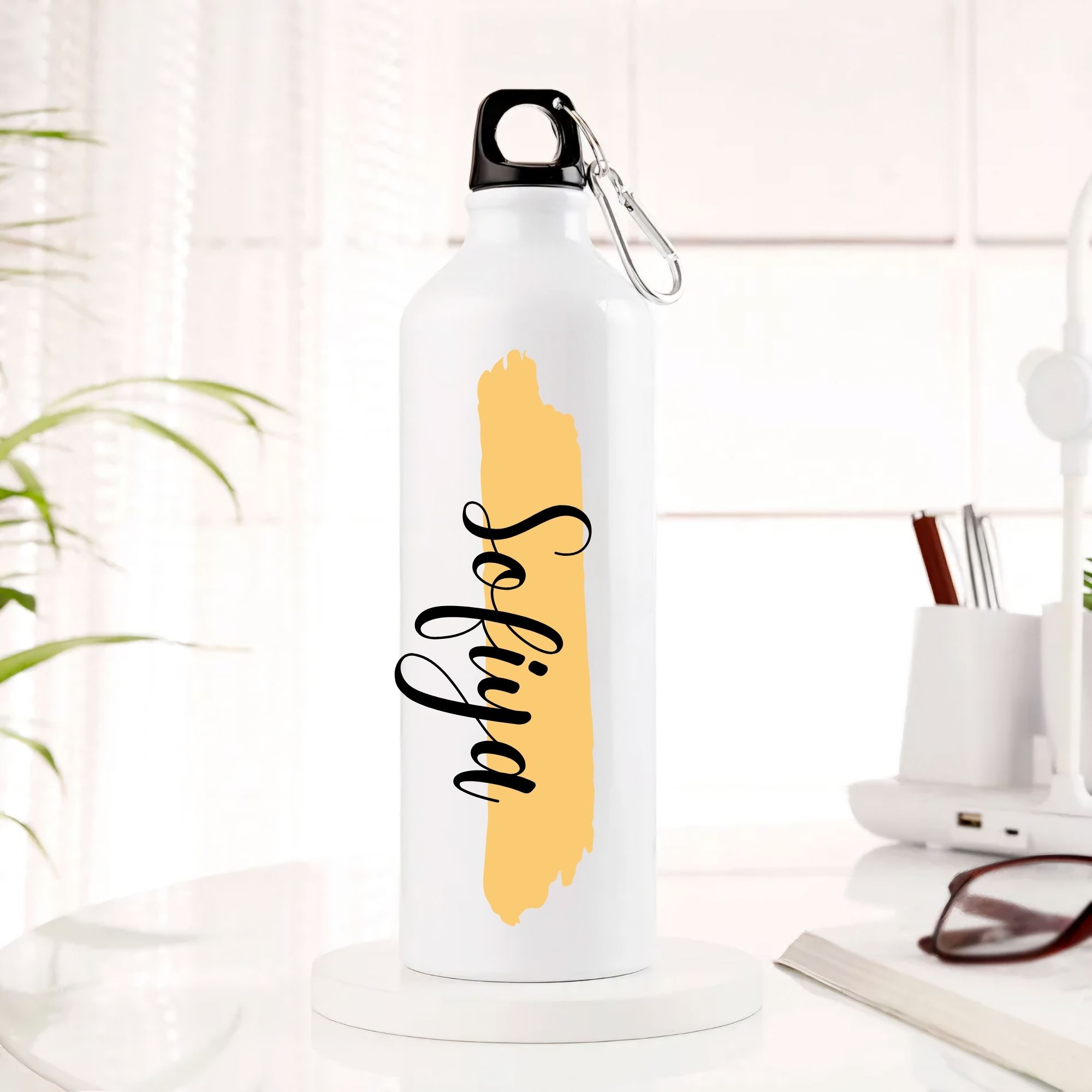 Personalized  Aluminum Name Bottle