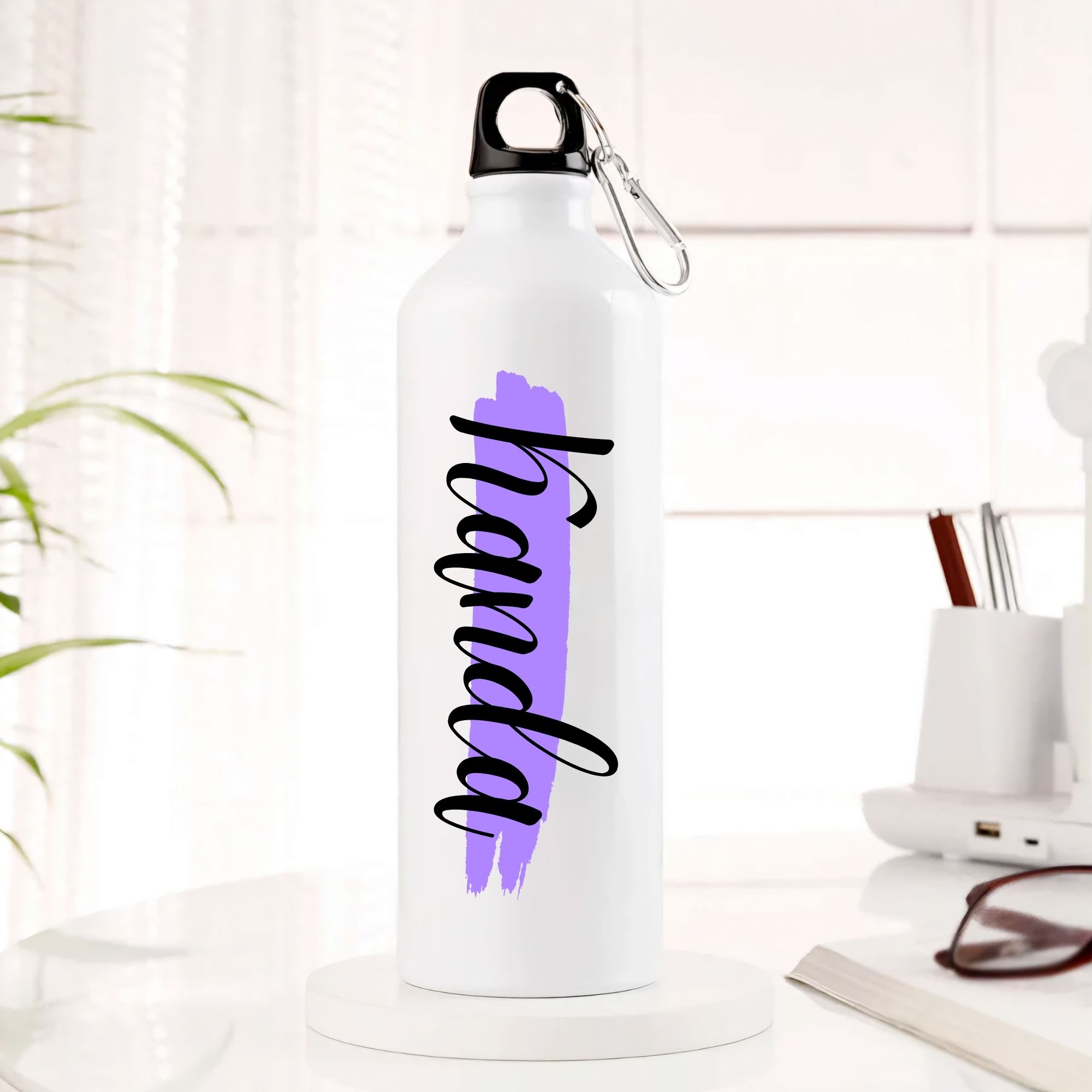 Personalized  Aluminum Name Bottle