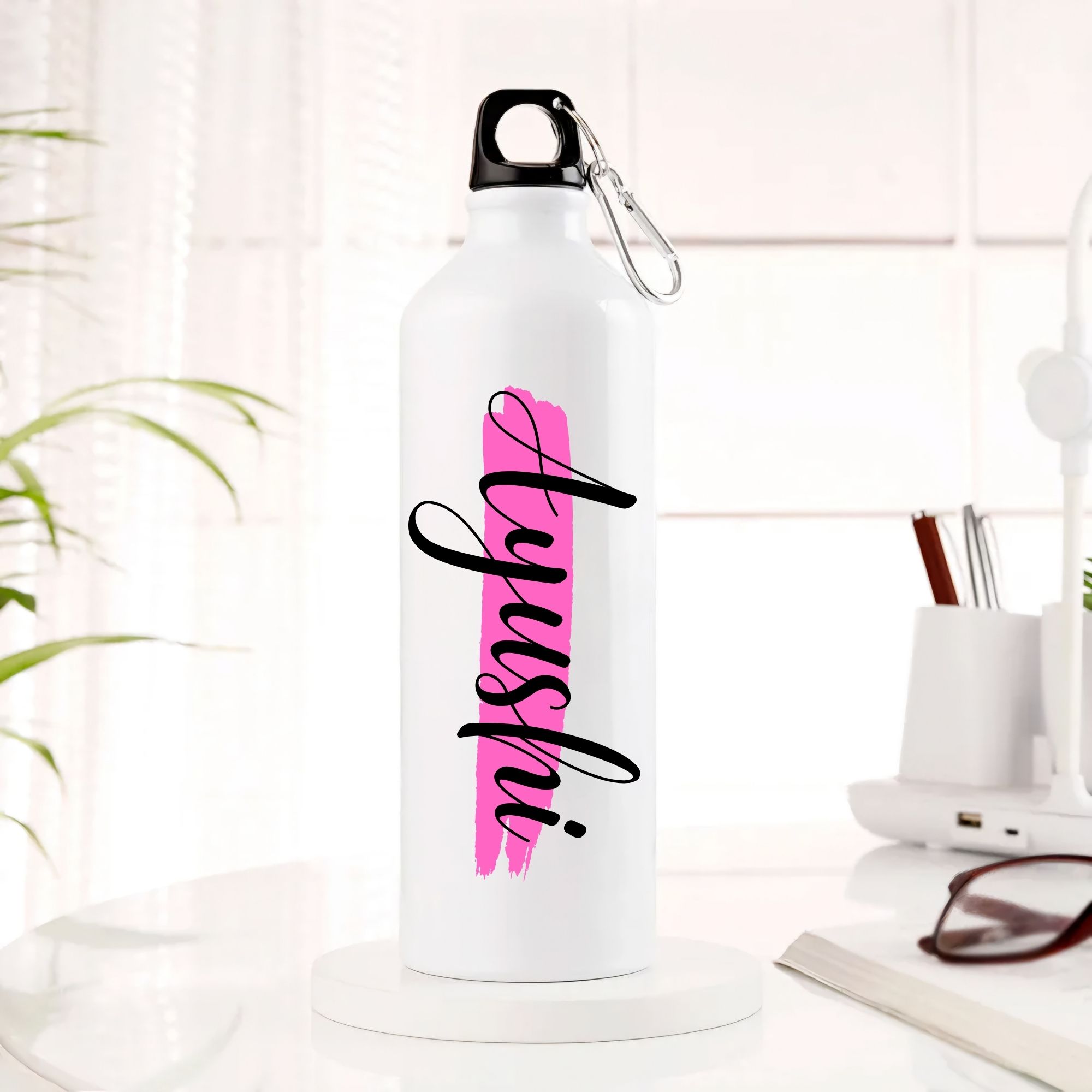 Personalized  Aluminum Name Bottle