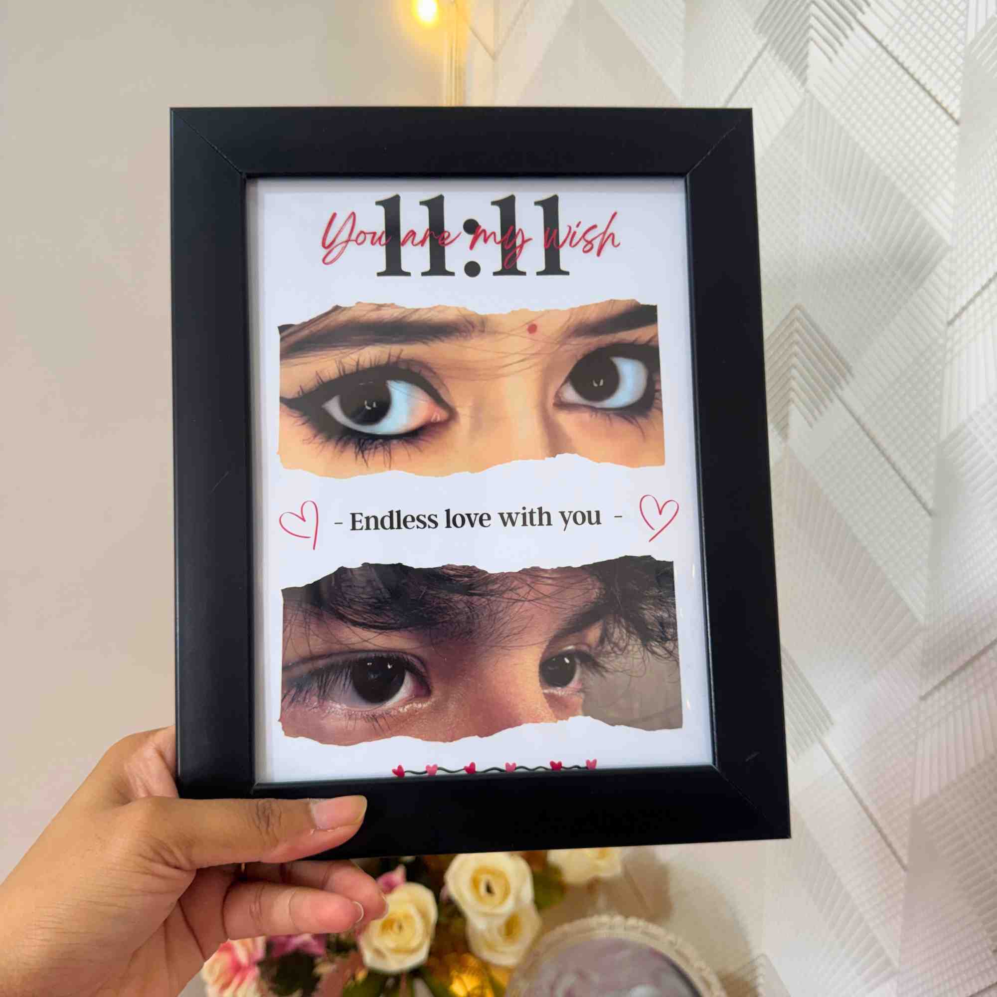 Personalized Eye Photo Frame