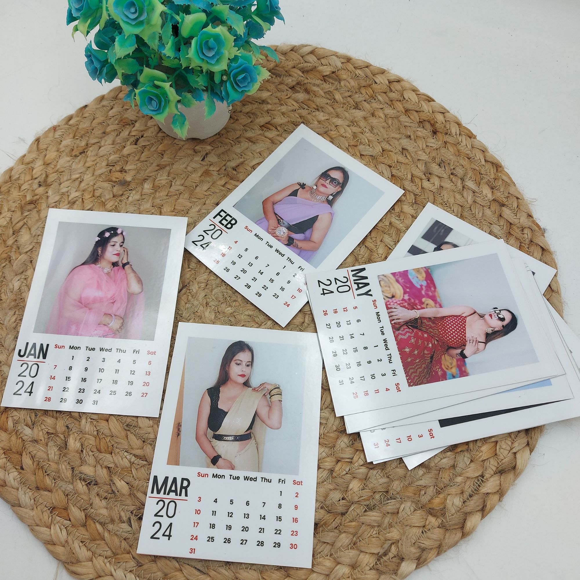 2026 Photo Calendar Card 