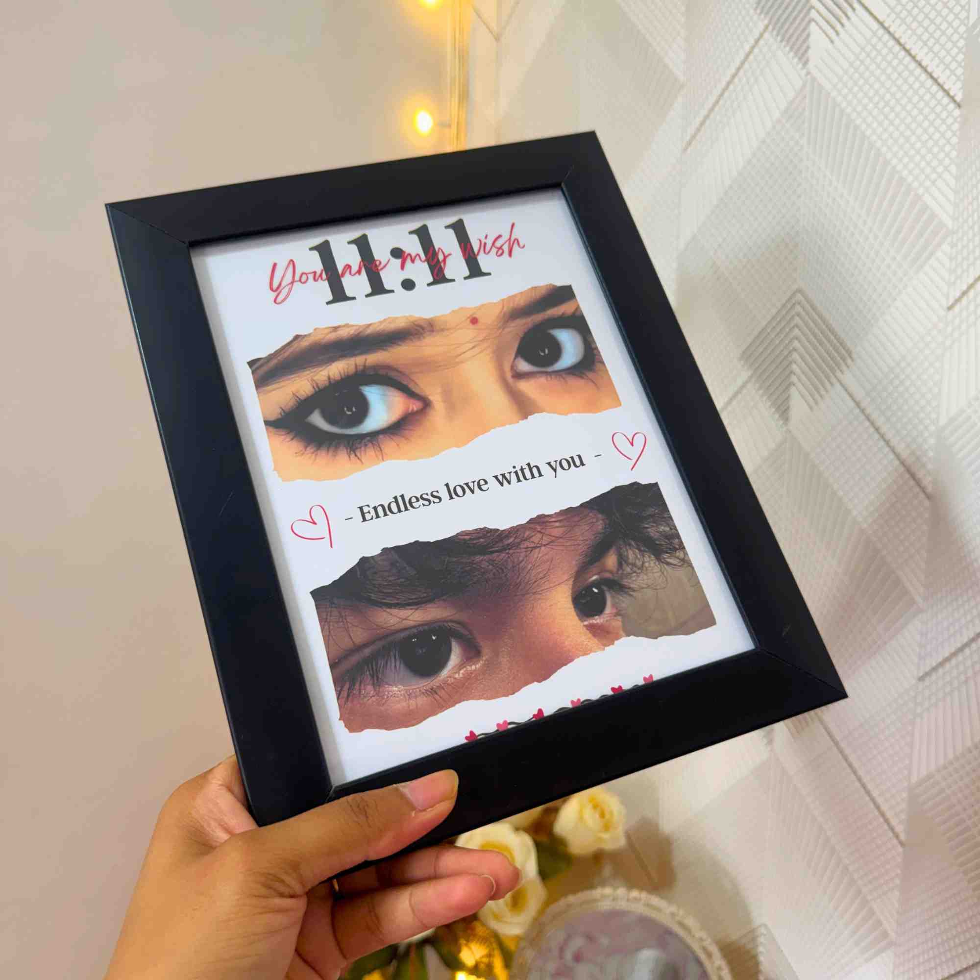 Personalized Eye Photo Frame