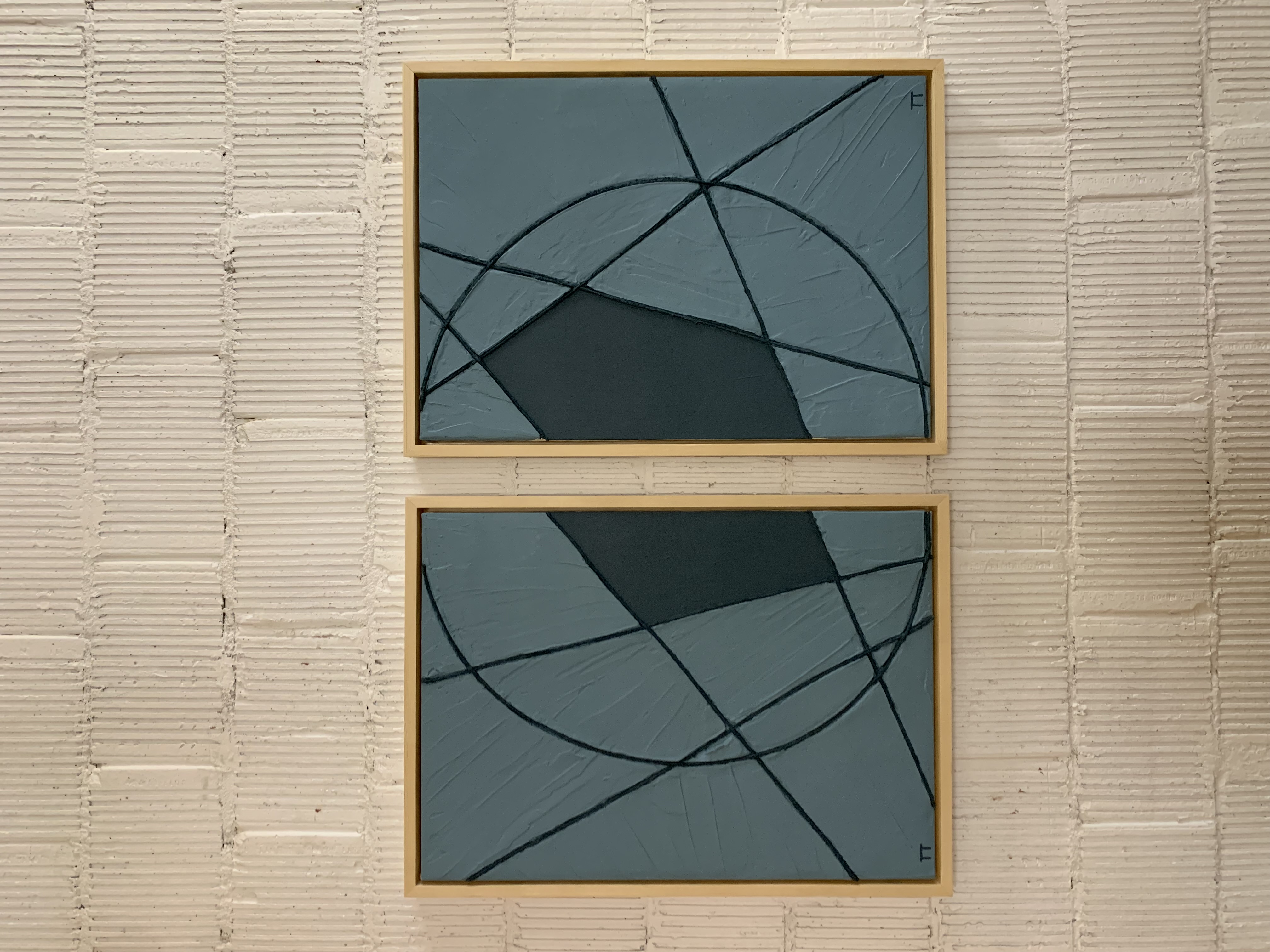 El 3 en azul (díptico)