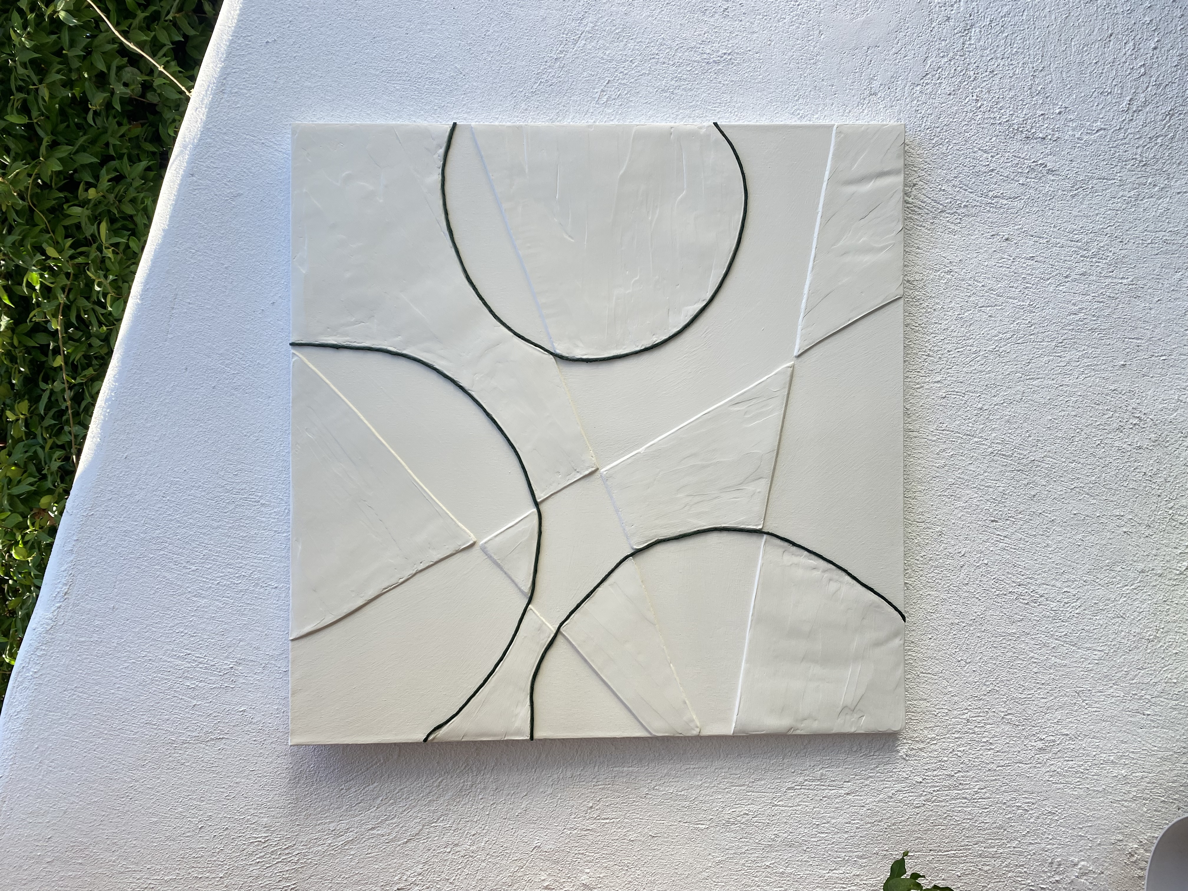 El 11 en blanco lino y verde