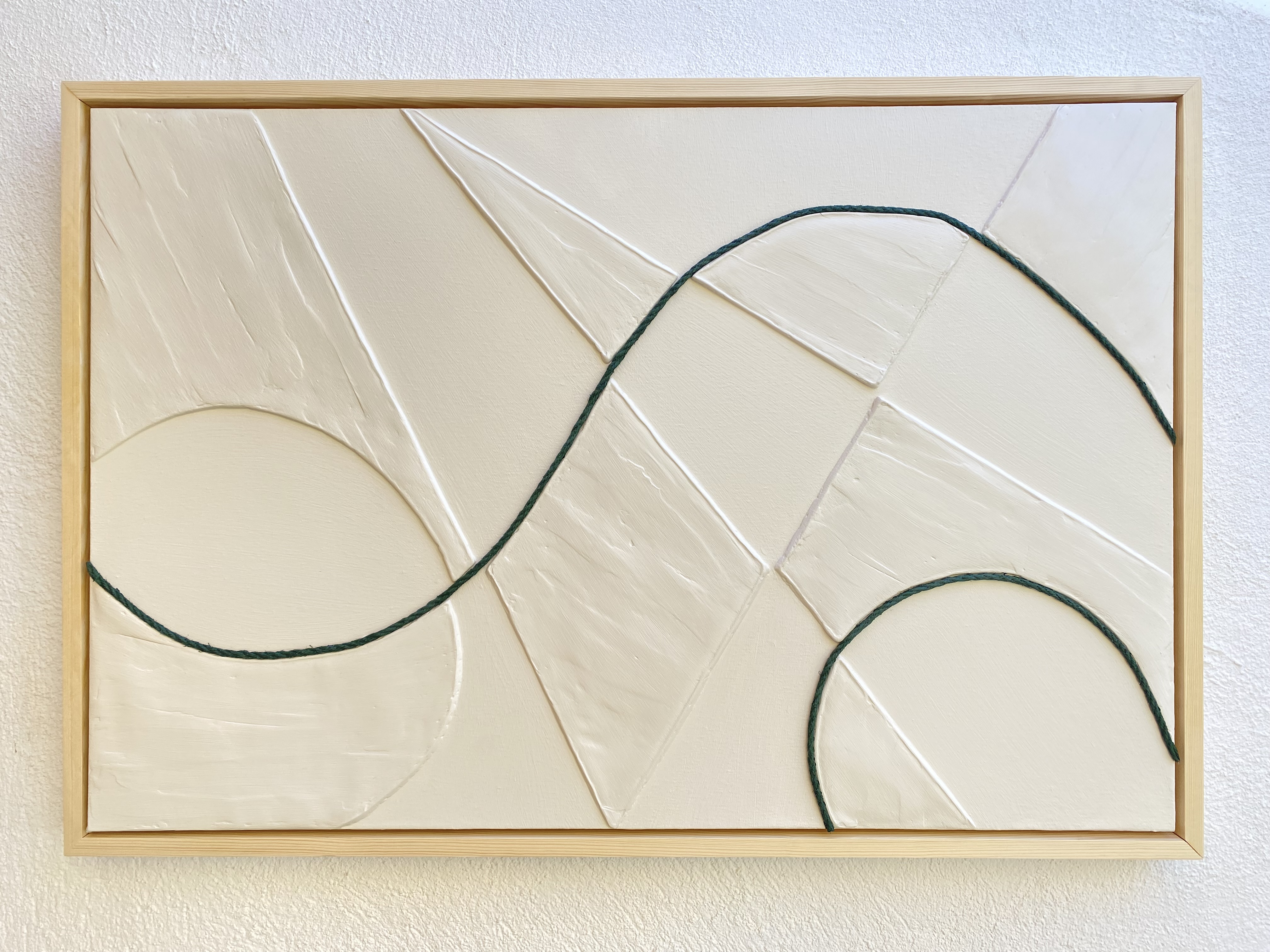 El 17 en blanco lino y verde