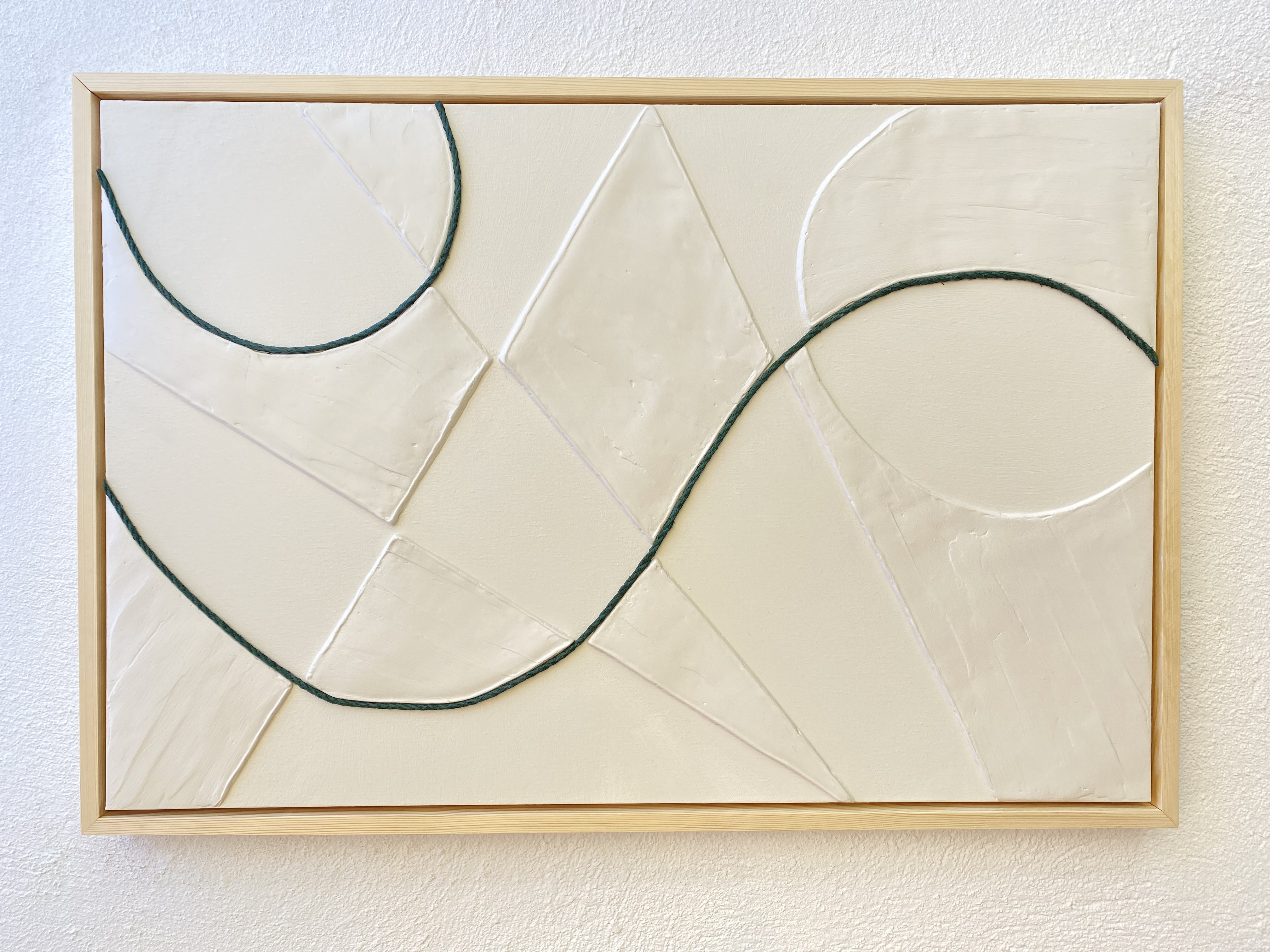 El 17 en blanco lino y verde