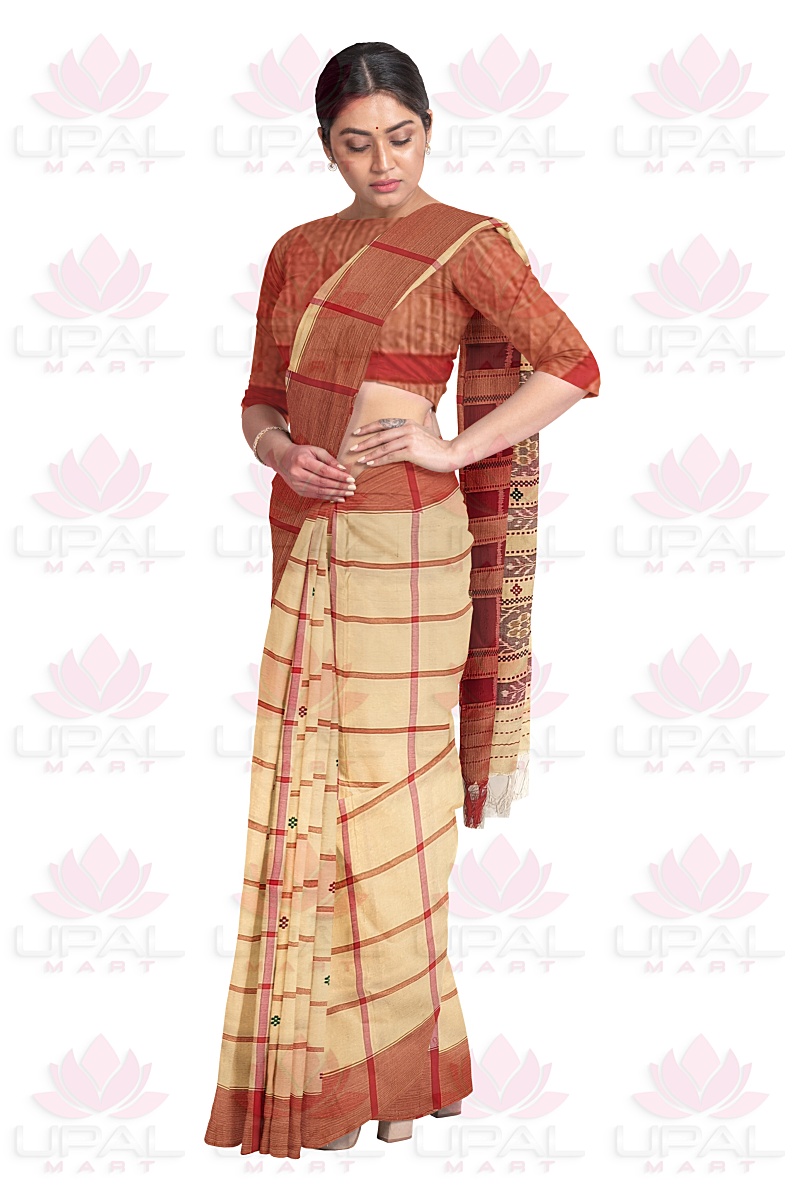 Traditional Lumang Fhuta  Saree