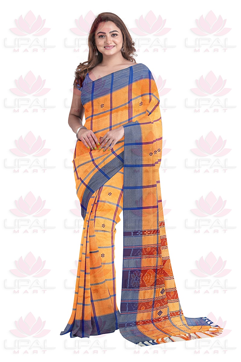 Traditional Handloom Lumang Fhuta Saree