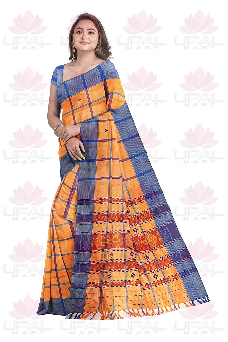 Traditional Handloom Lumang Fhuta Saree