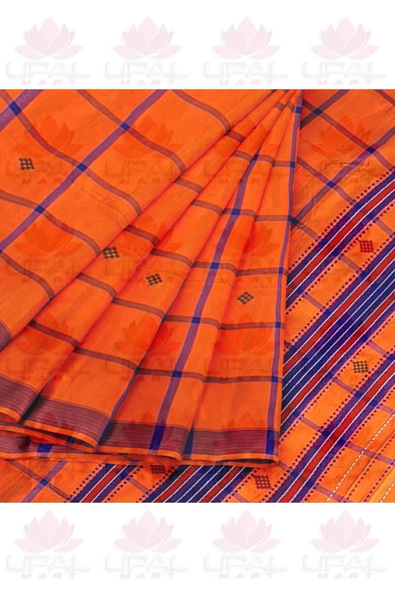 Handwoven Orange Lumang Futa Kacha