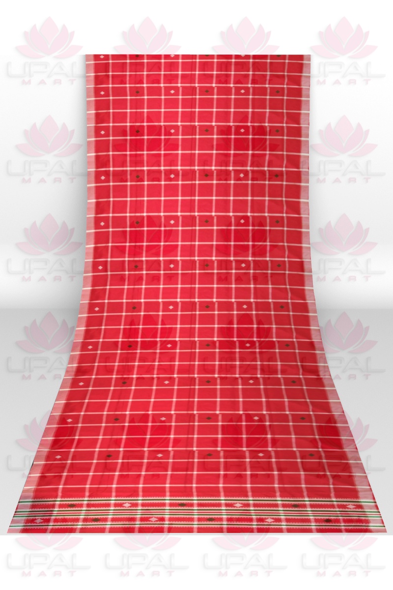 Red & White Checkered Lumang Futa Kacha