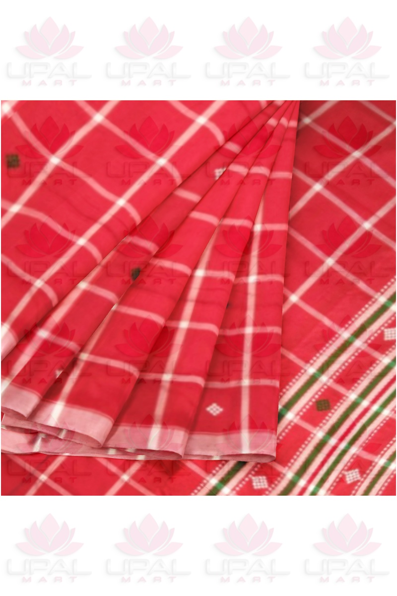 Red & White Checkered Lumang Futa Kacha
