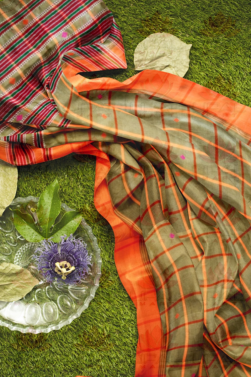 Handwoven Lumang Futa Saree